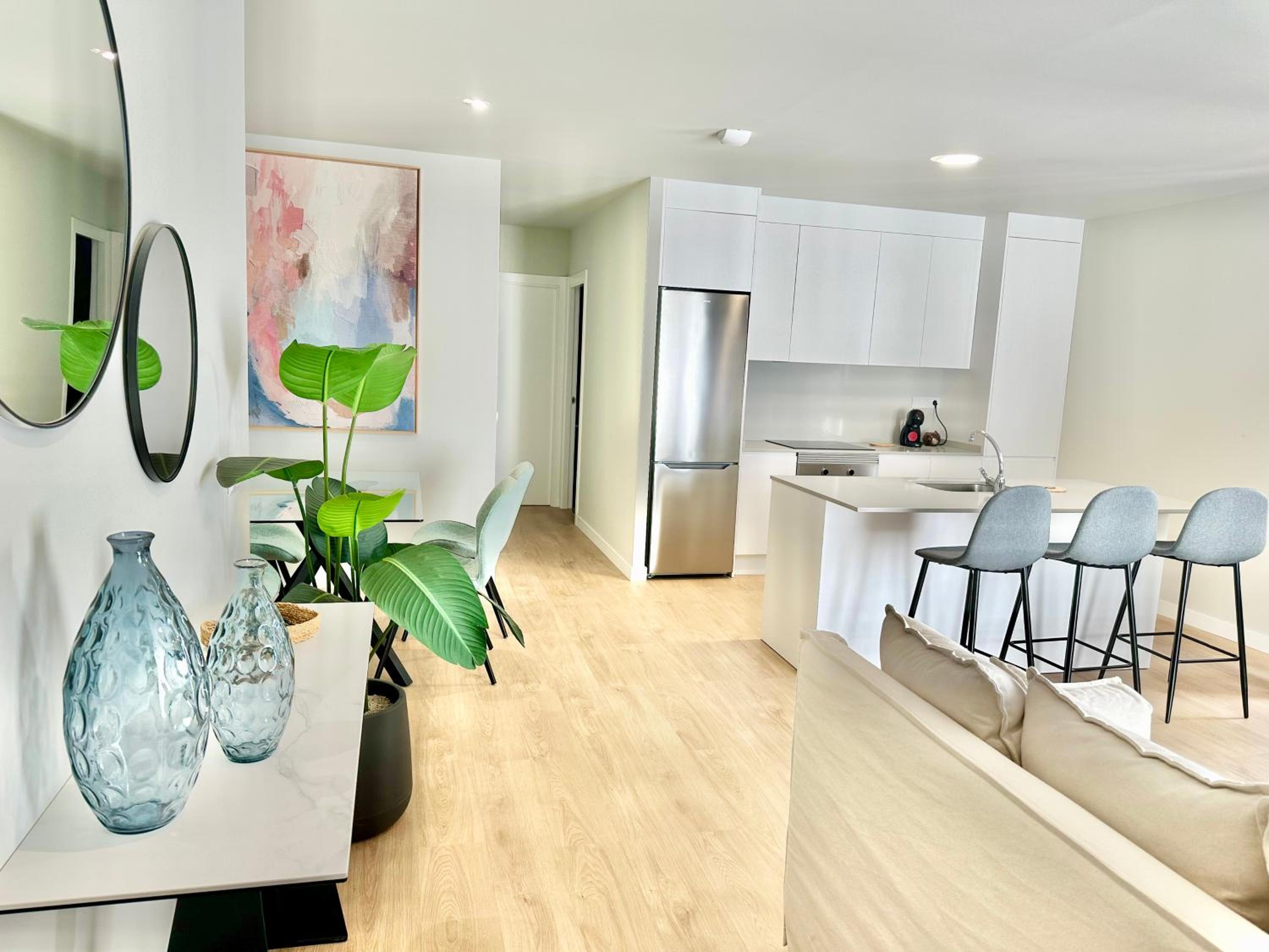 Apartamento de dos habitaciones