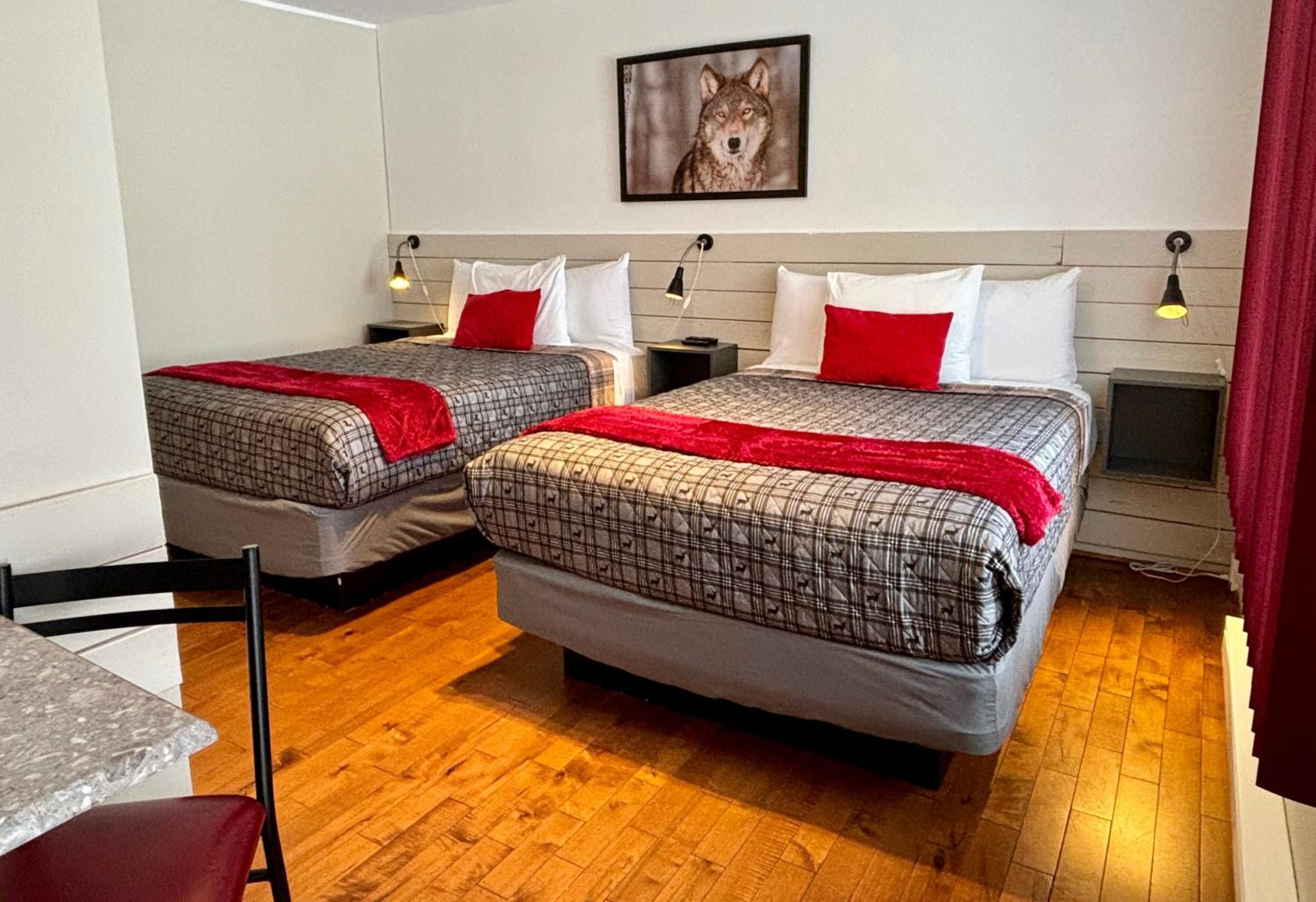 Small Double Room with Two Double Beds