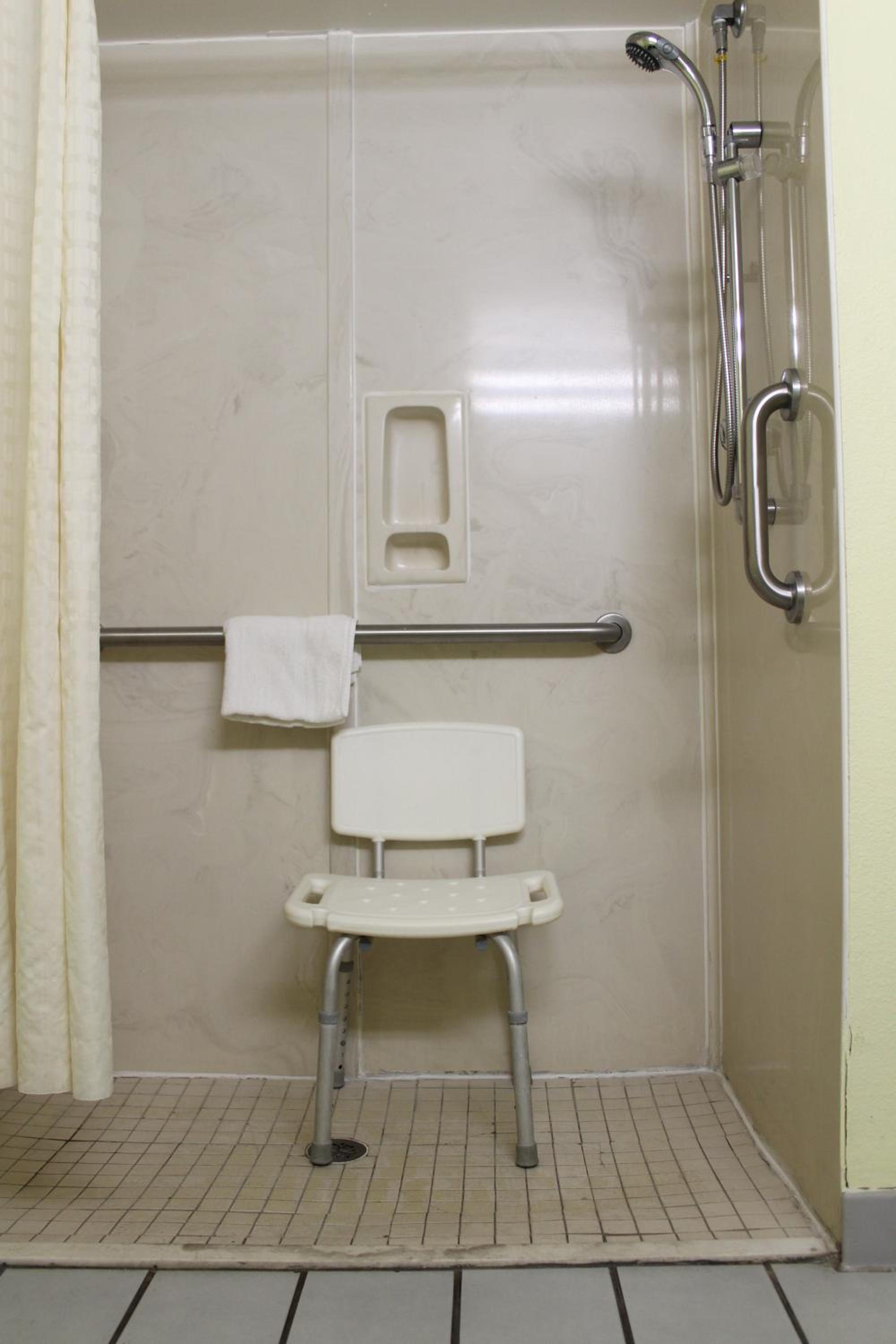 Queen Room with Roll-In Shower - Mobility/Hearing Accessible - Non-Smoking - Photo 5