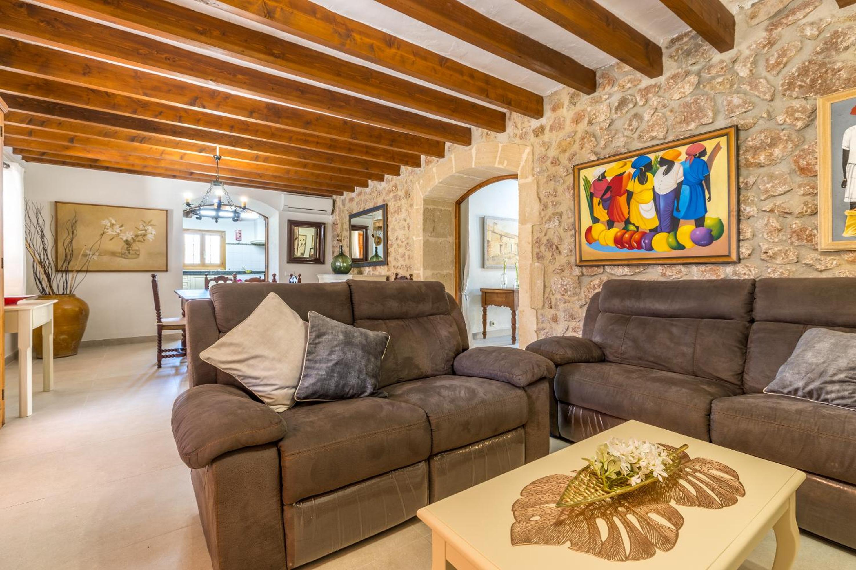 Villa con vistas al jardín