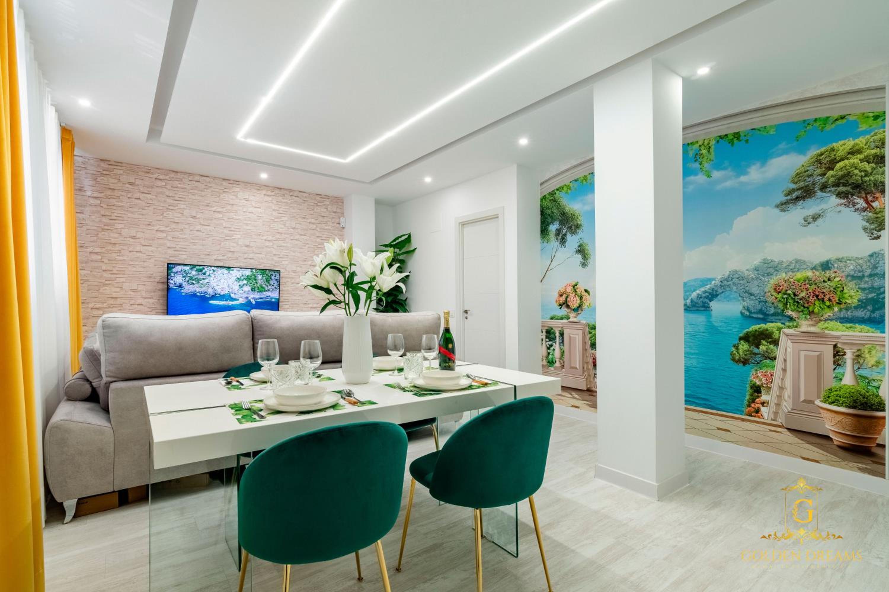 Apartamento de dos habitaciones