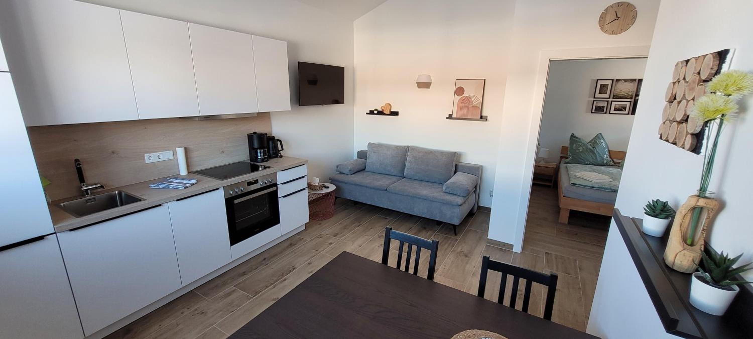 One-Bedroom Apartment with Shower