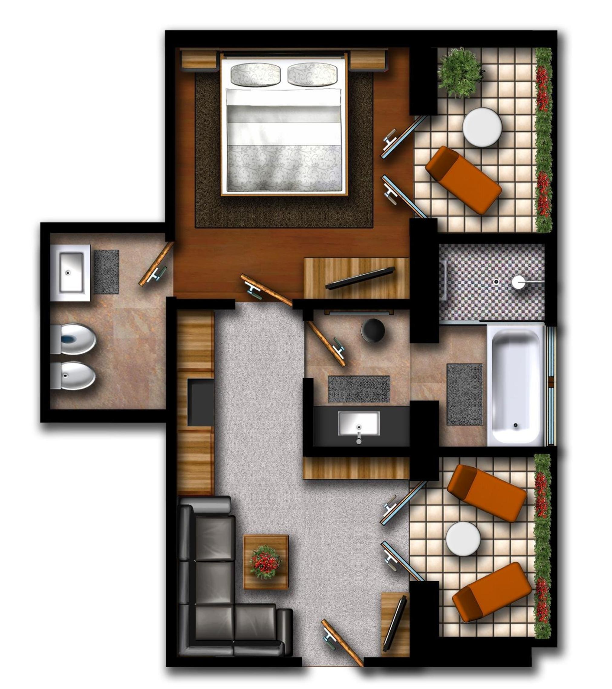 Suite with Balcony