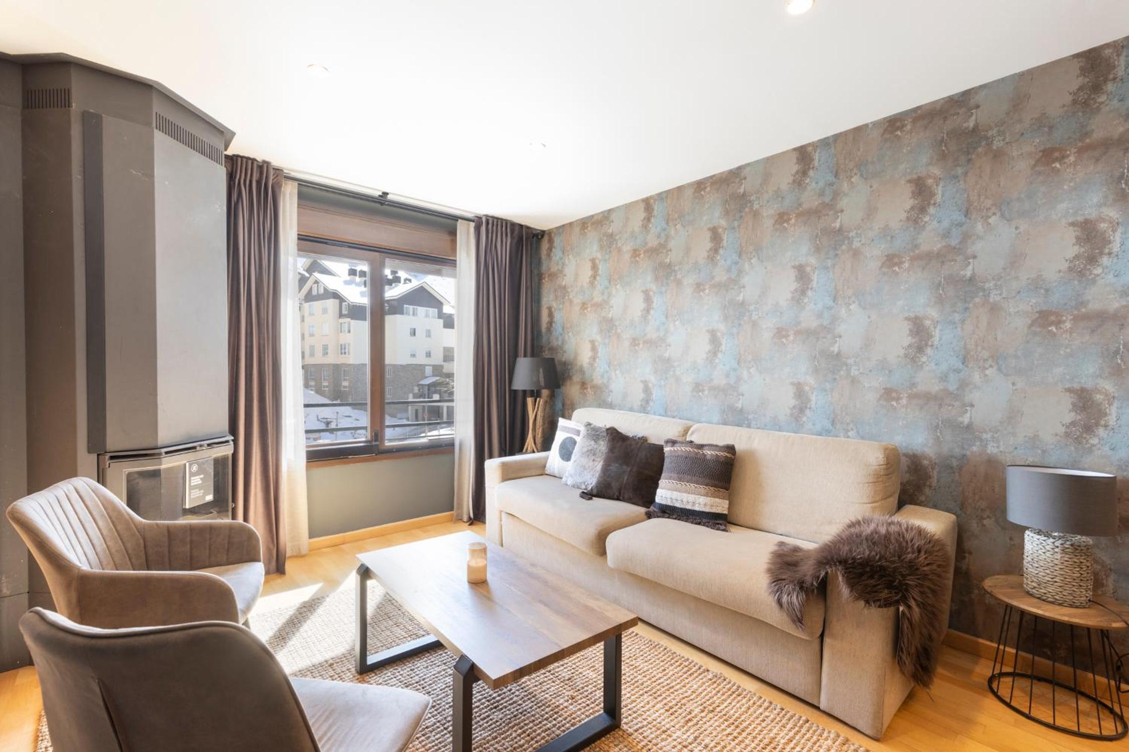 Apartamento de dos habitaciones