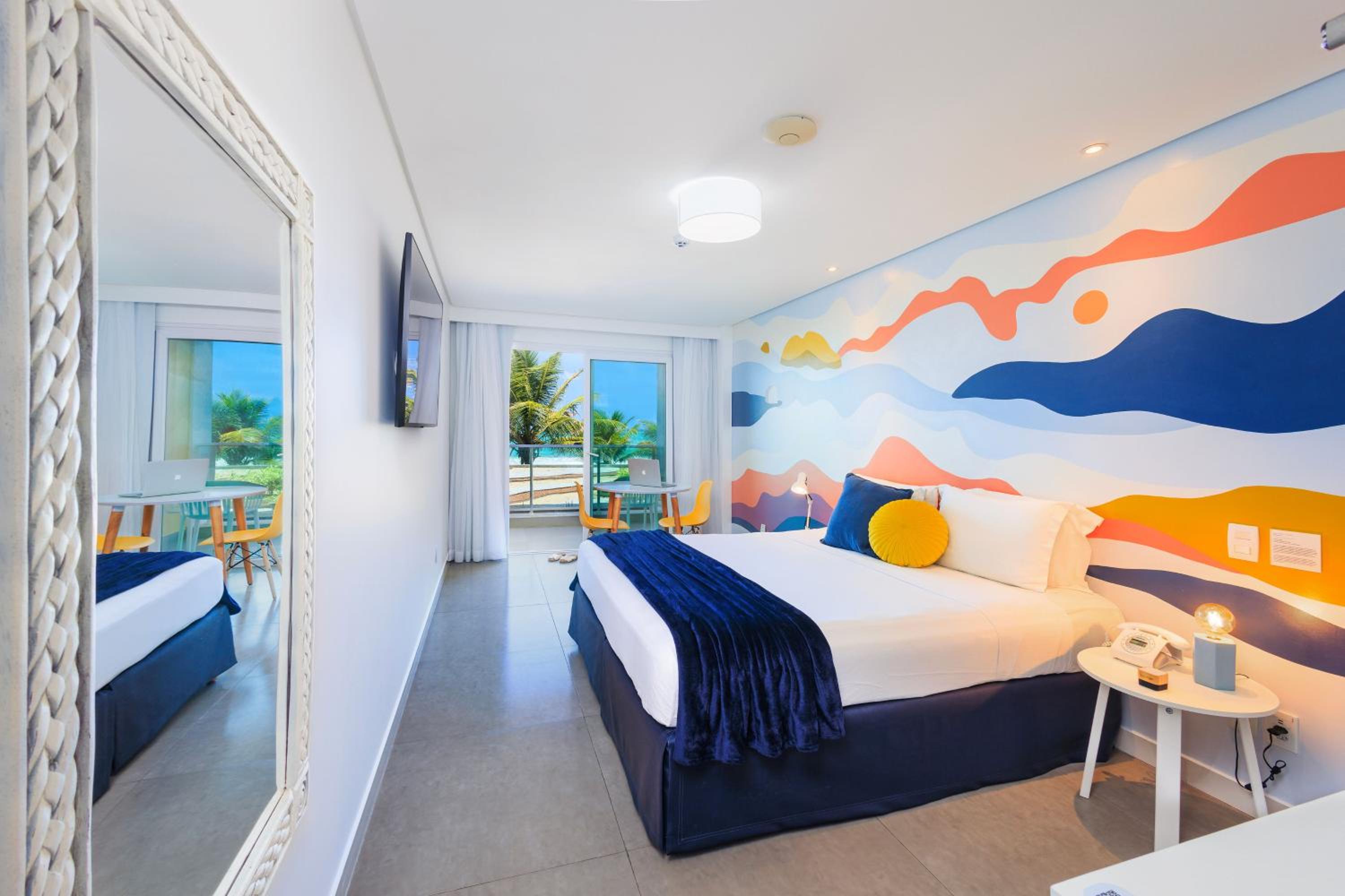 Kembali Hotel Porto de Galinhas — Quarto Smart com Vista Mar