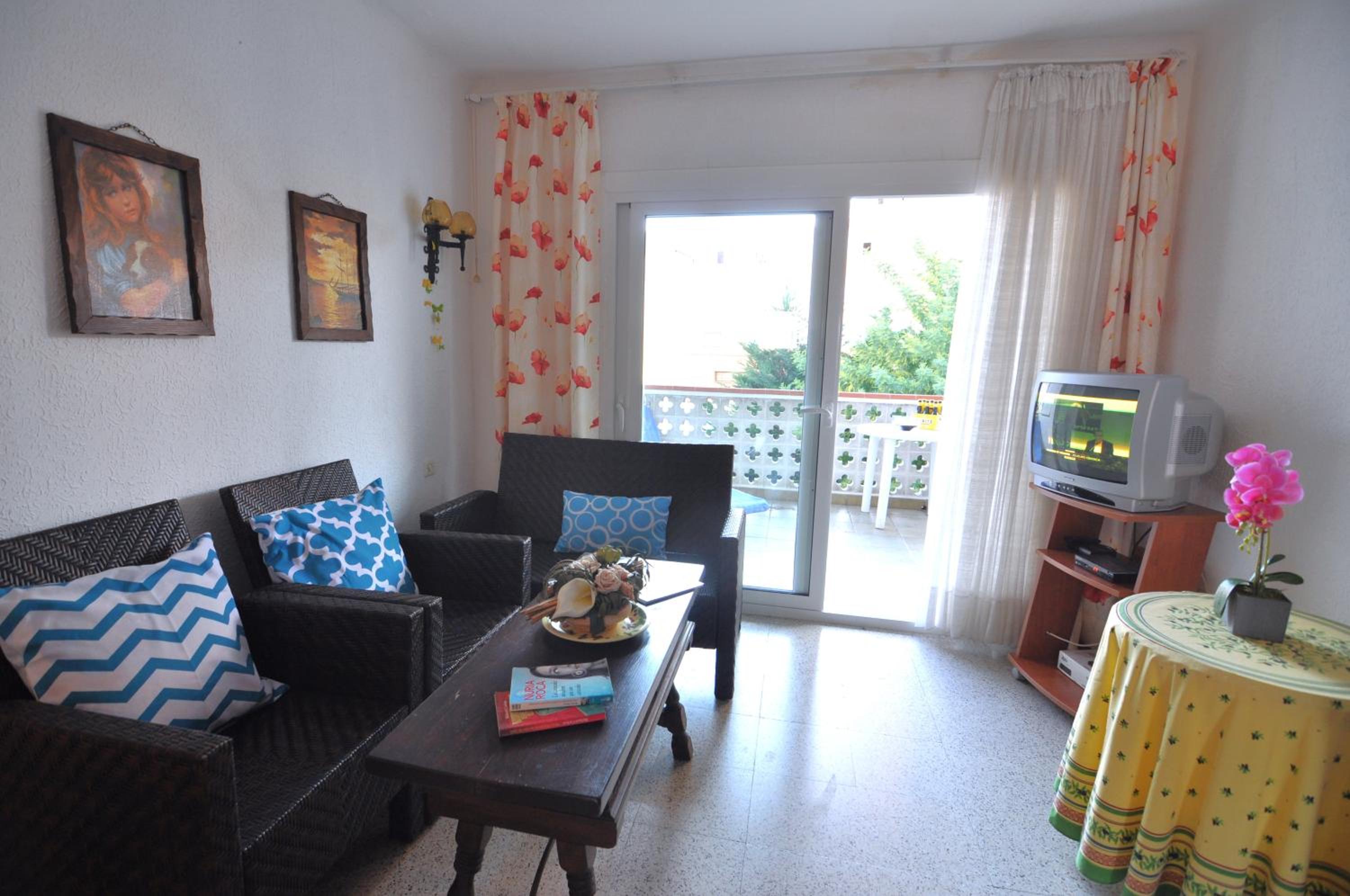 Apartamento con vista al jardín