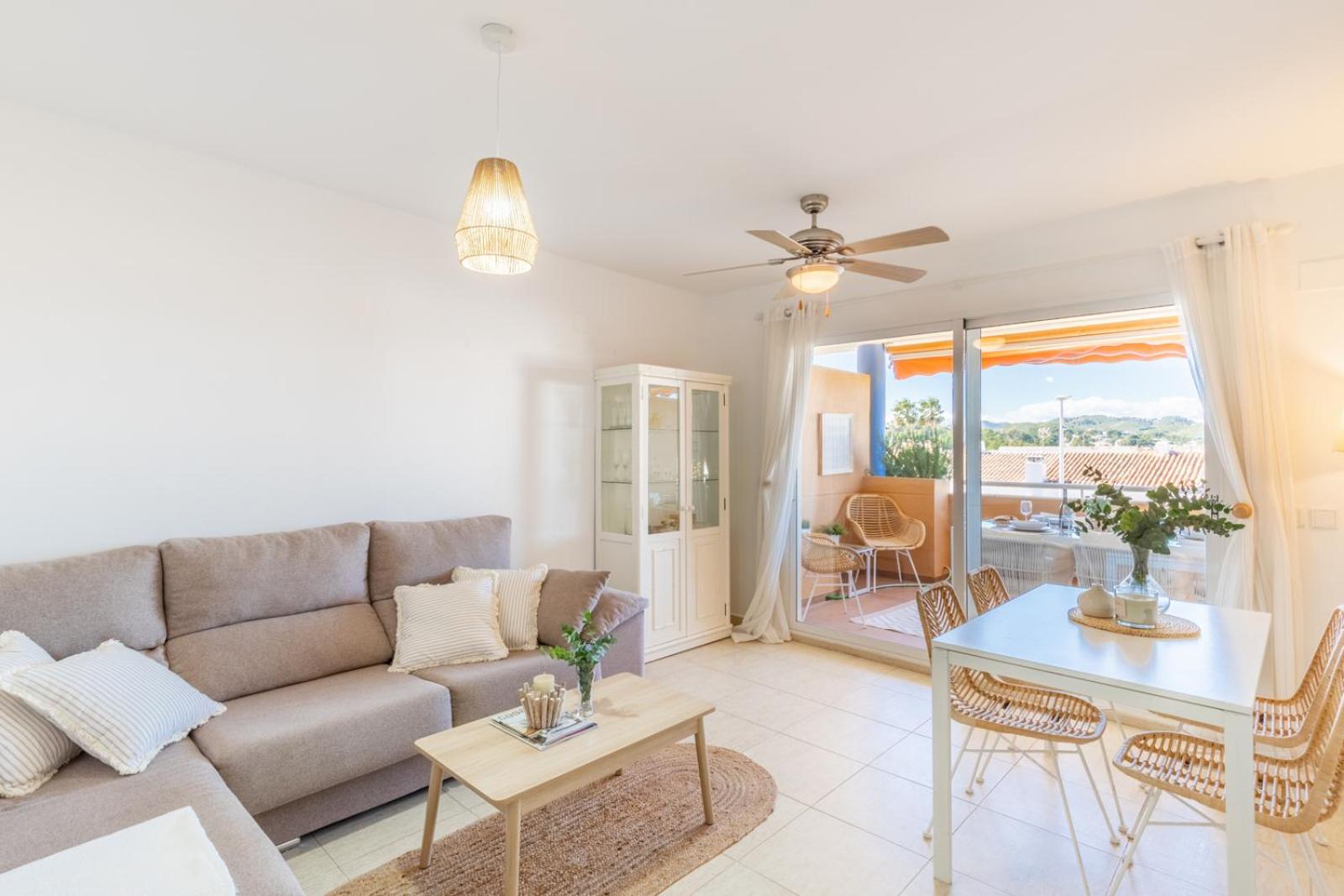 Apartamento de dos habitaciones