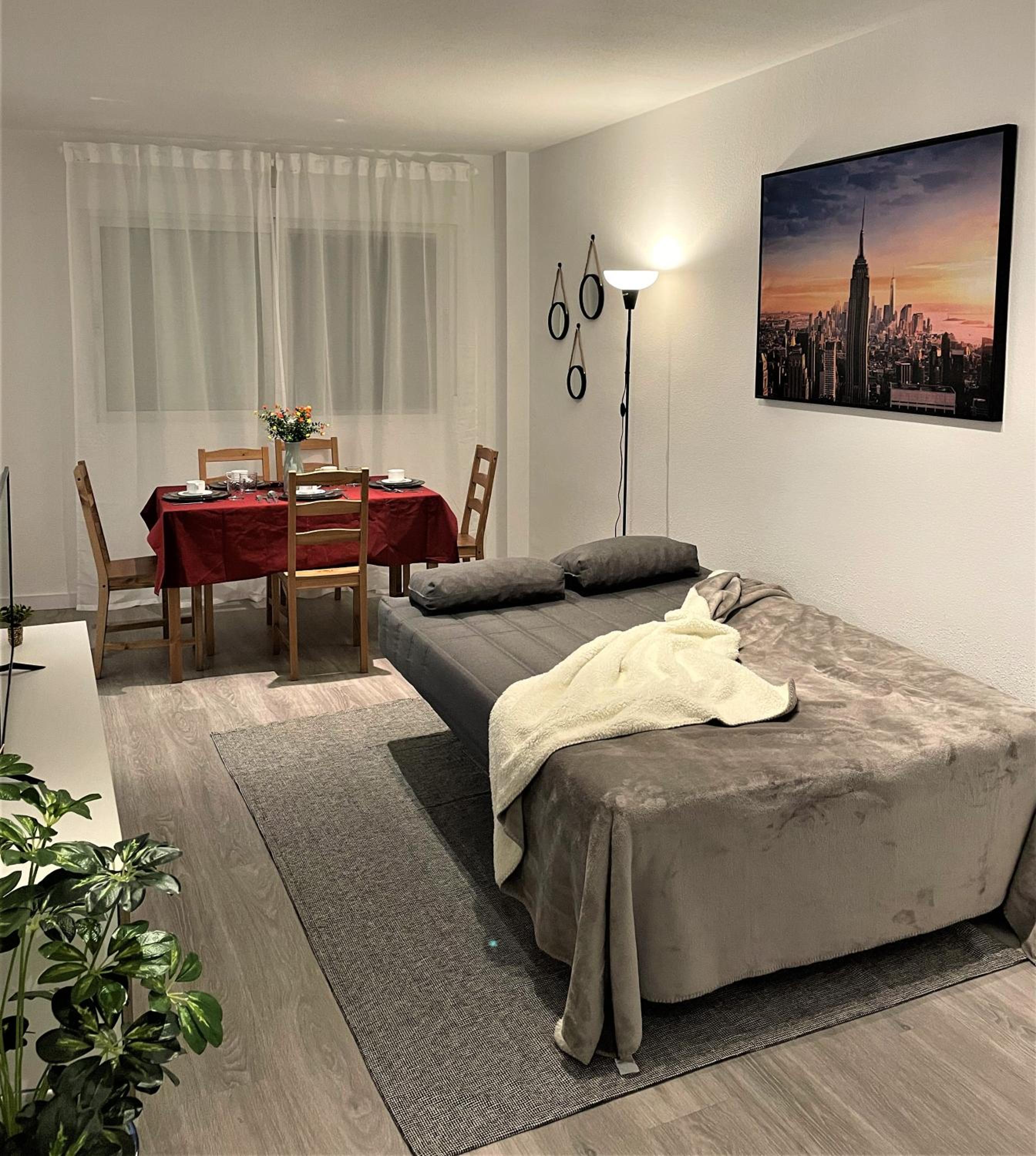 Apartamento de dos habitaciones