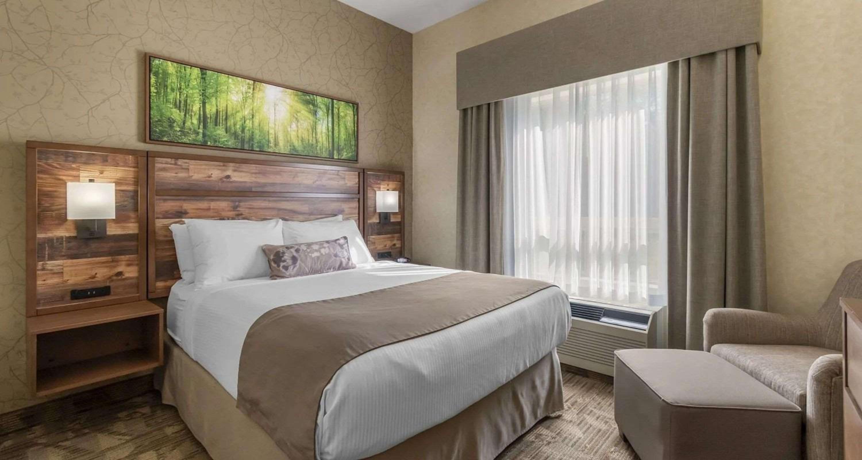 Queen Suite with Sofa Bed, Balcony and Wet Bar - Second Floor/Non-Smoking