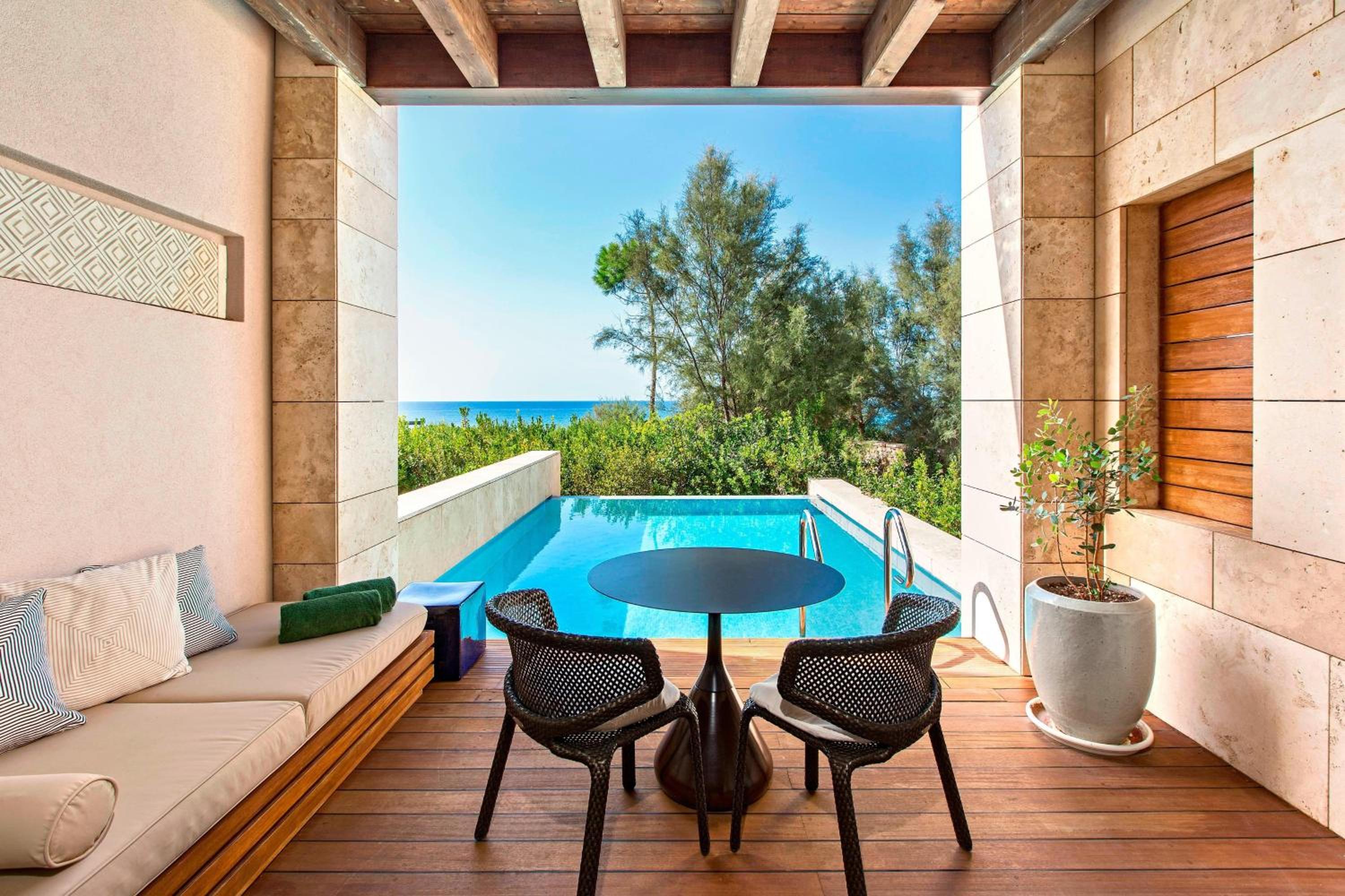 Premium Infinity Sea View, Guest room, 1 King, Private pool