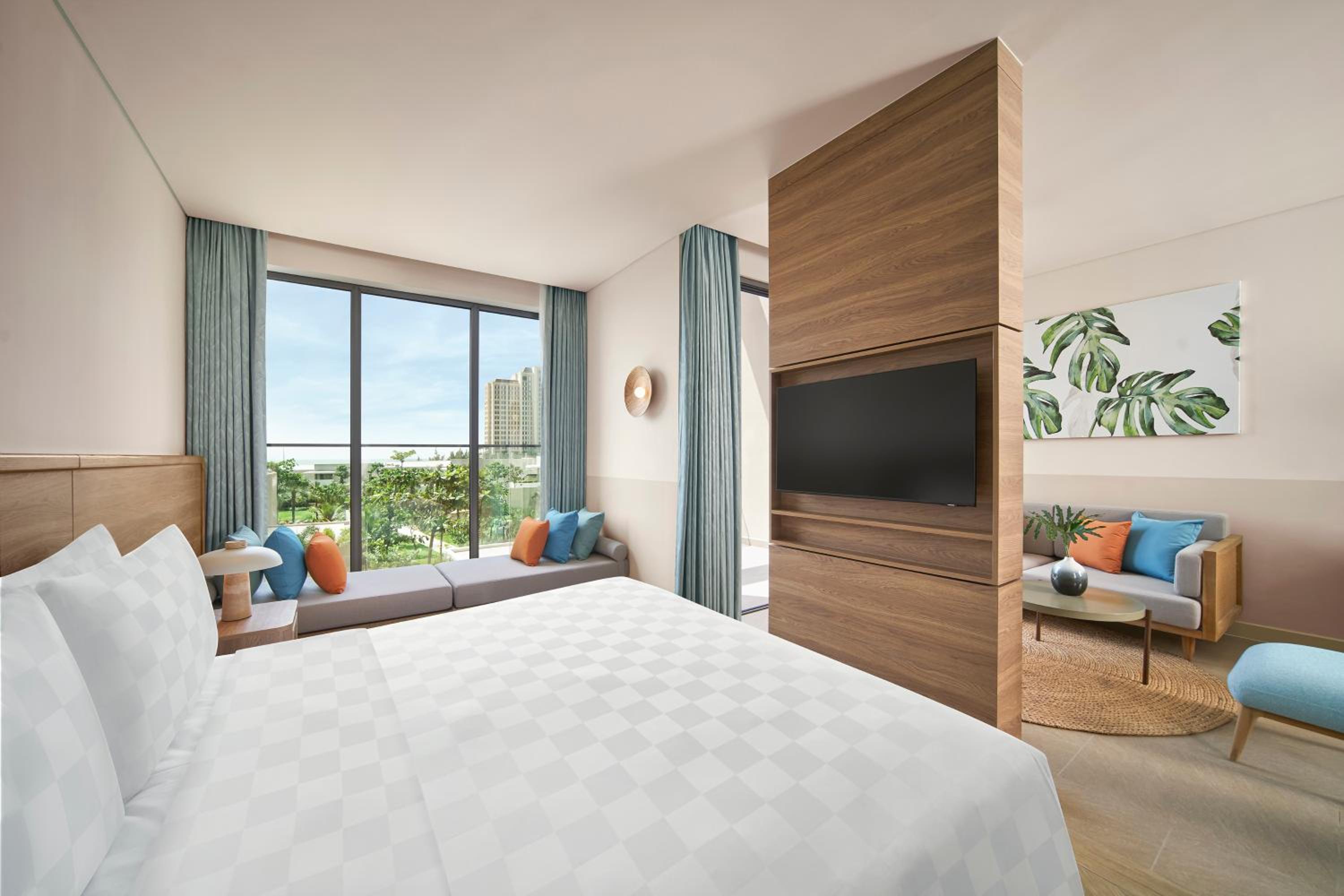 One bedroom Apartment with Balcony Garden View
