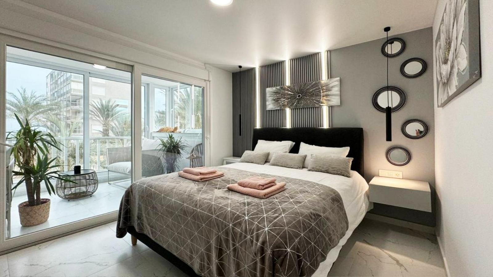 Apartamento con vista al mar