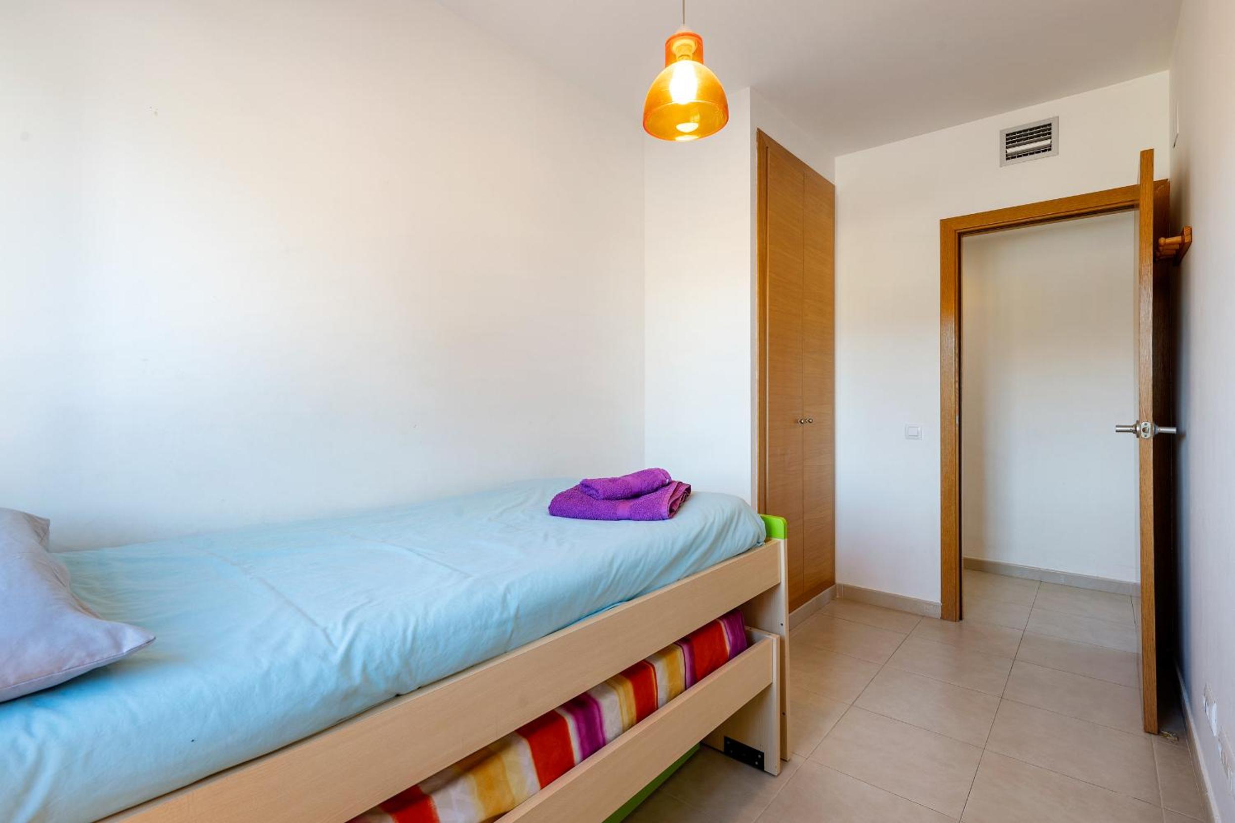 Apartamento con vista a la piscina