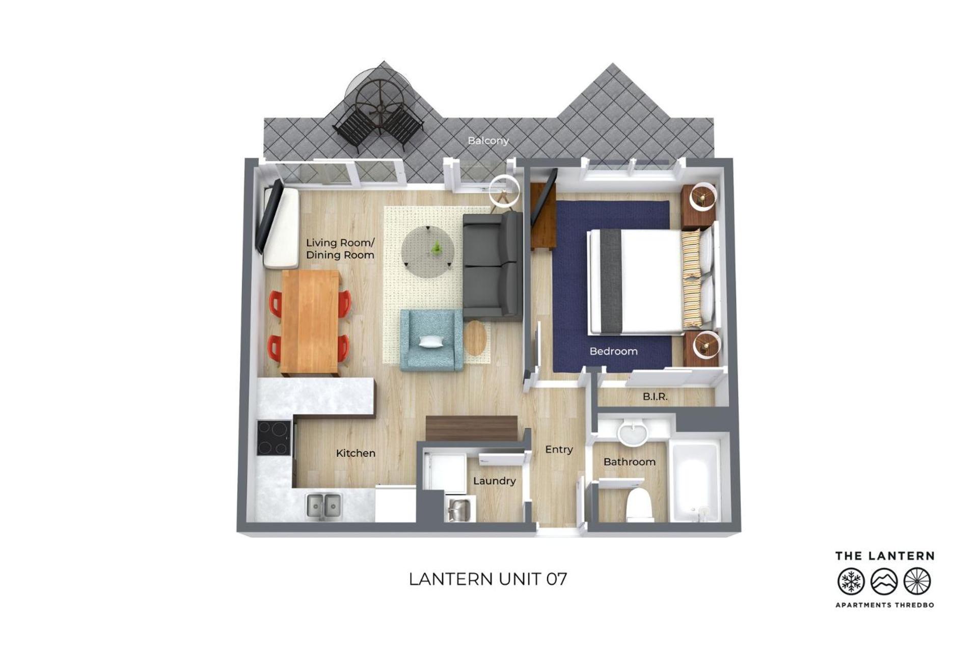 Apartment with Balcony photo 2