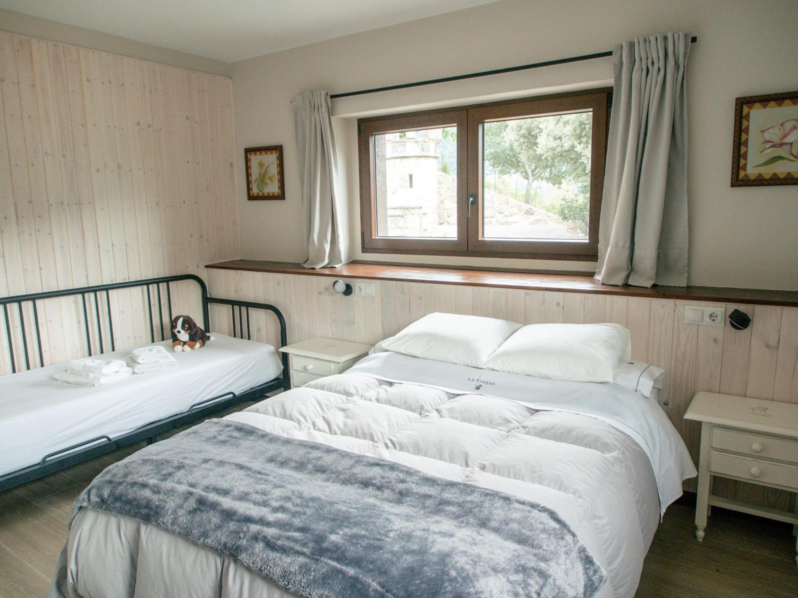 Apartamento con vista al jardín