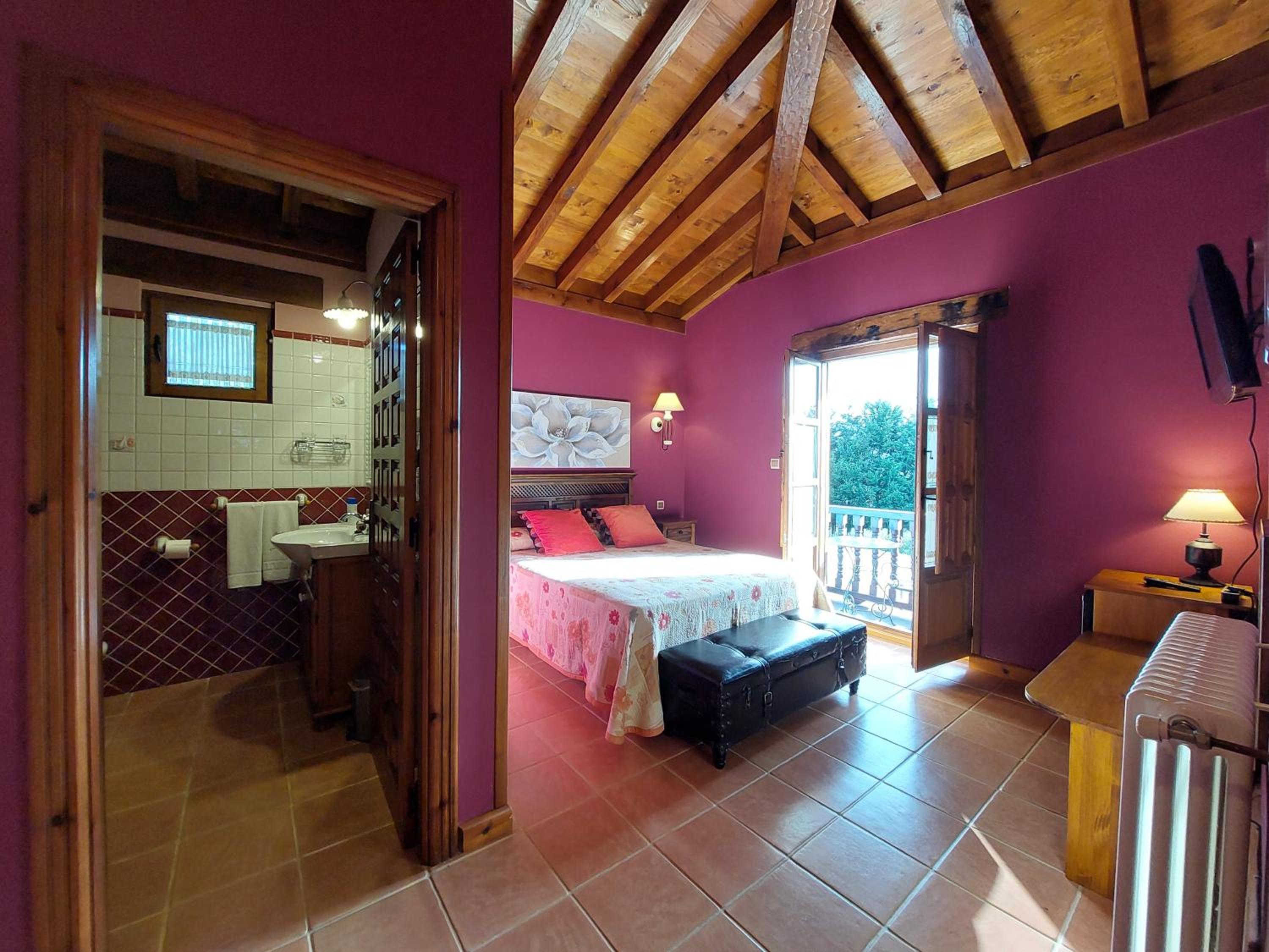 Habitación Doble con Balcón y Terraza