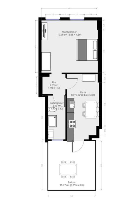 Two-Bedroom Apartment photo 2