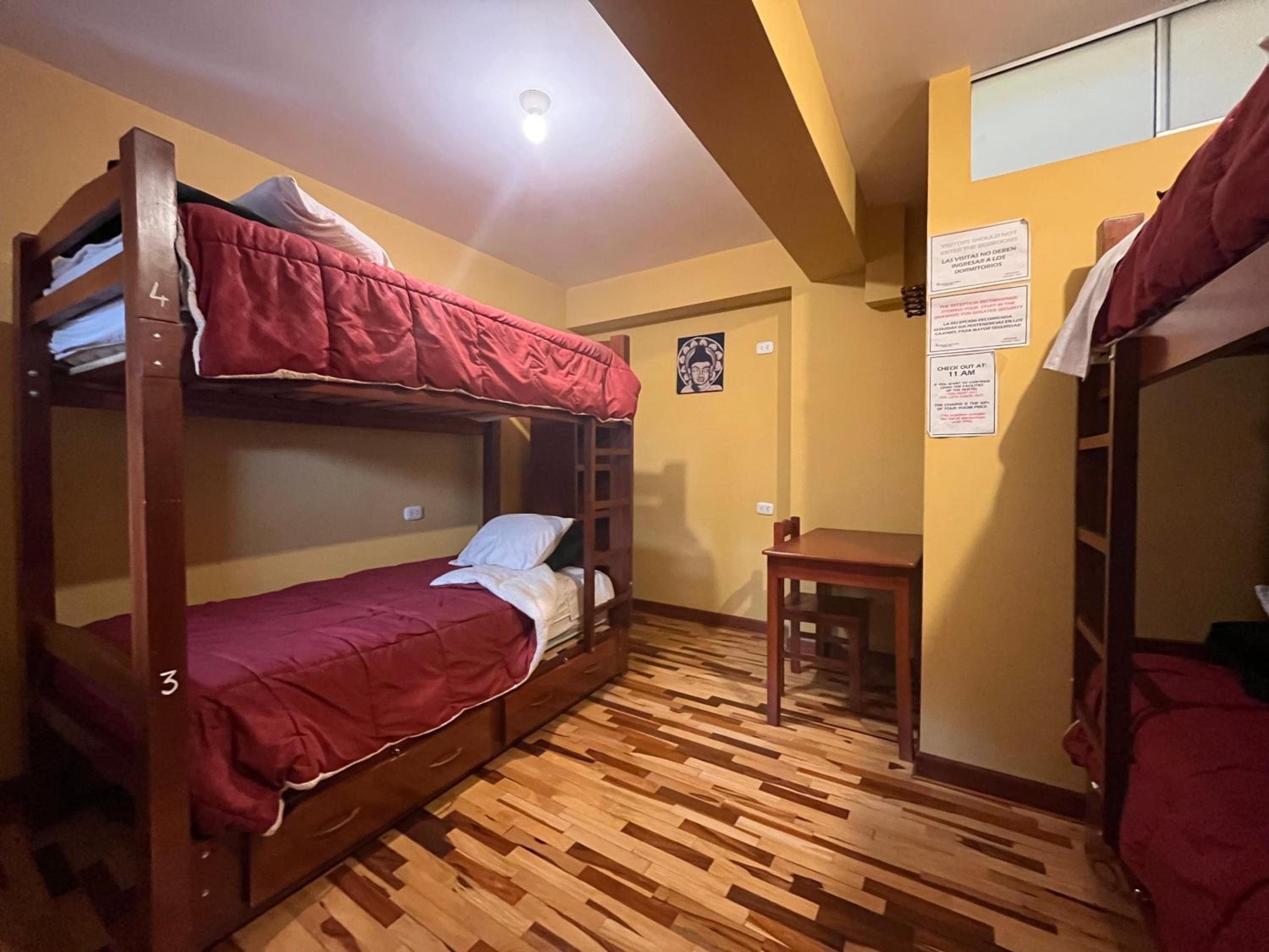 4-Bed Female Dormitory Room