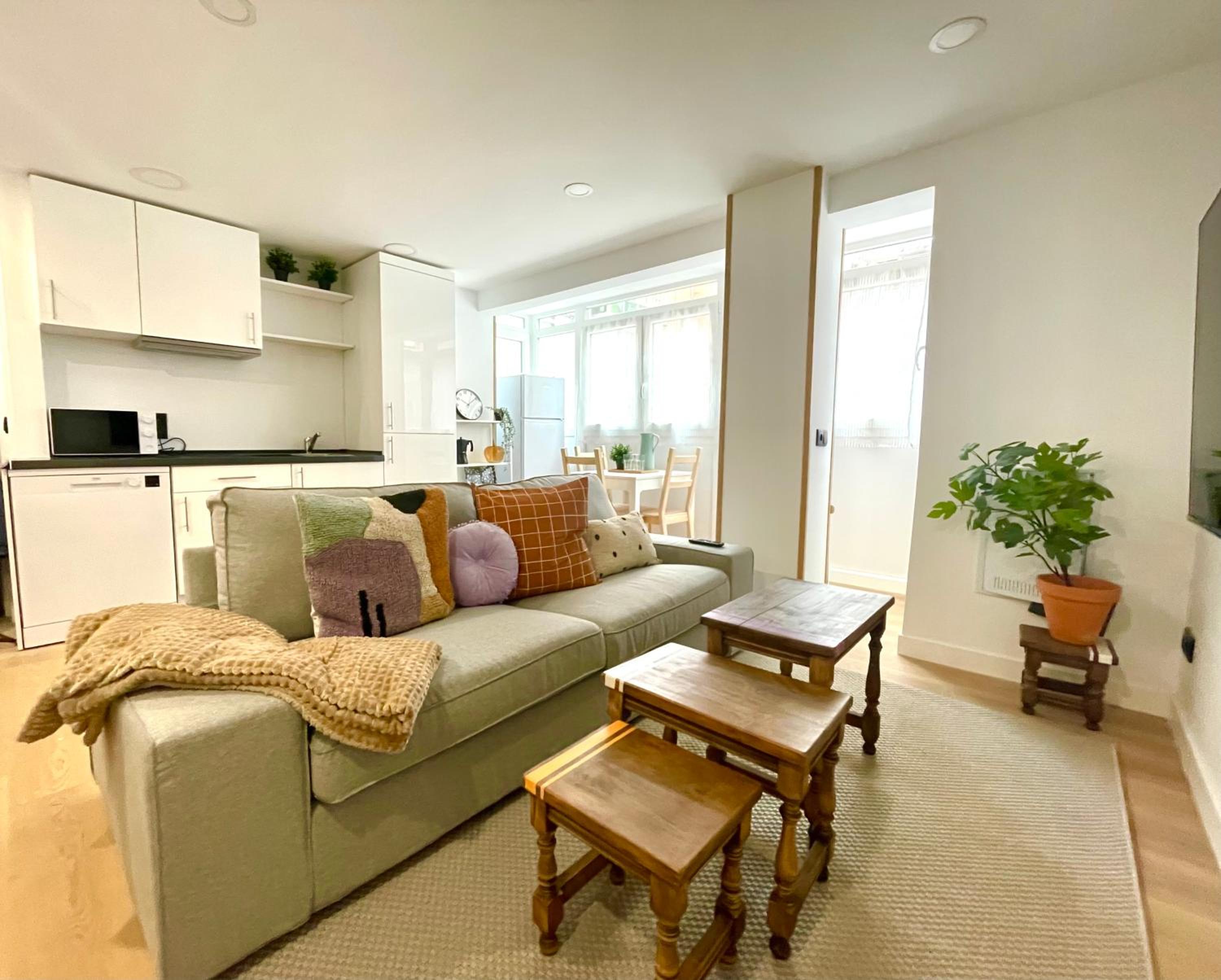 Apartamento de dos habitaciones