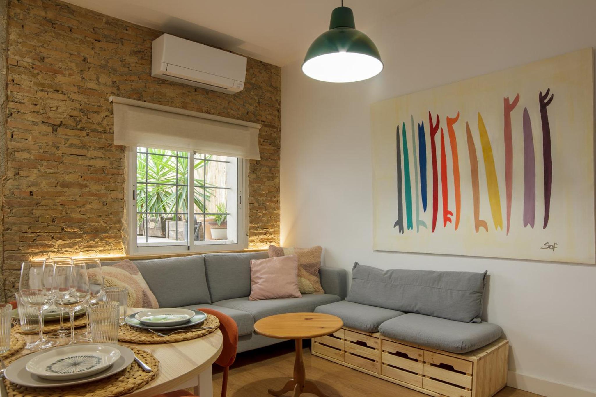 Apartamento de dos habitaciones