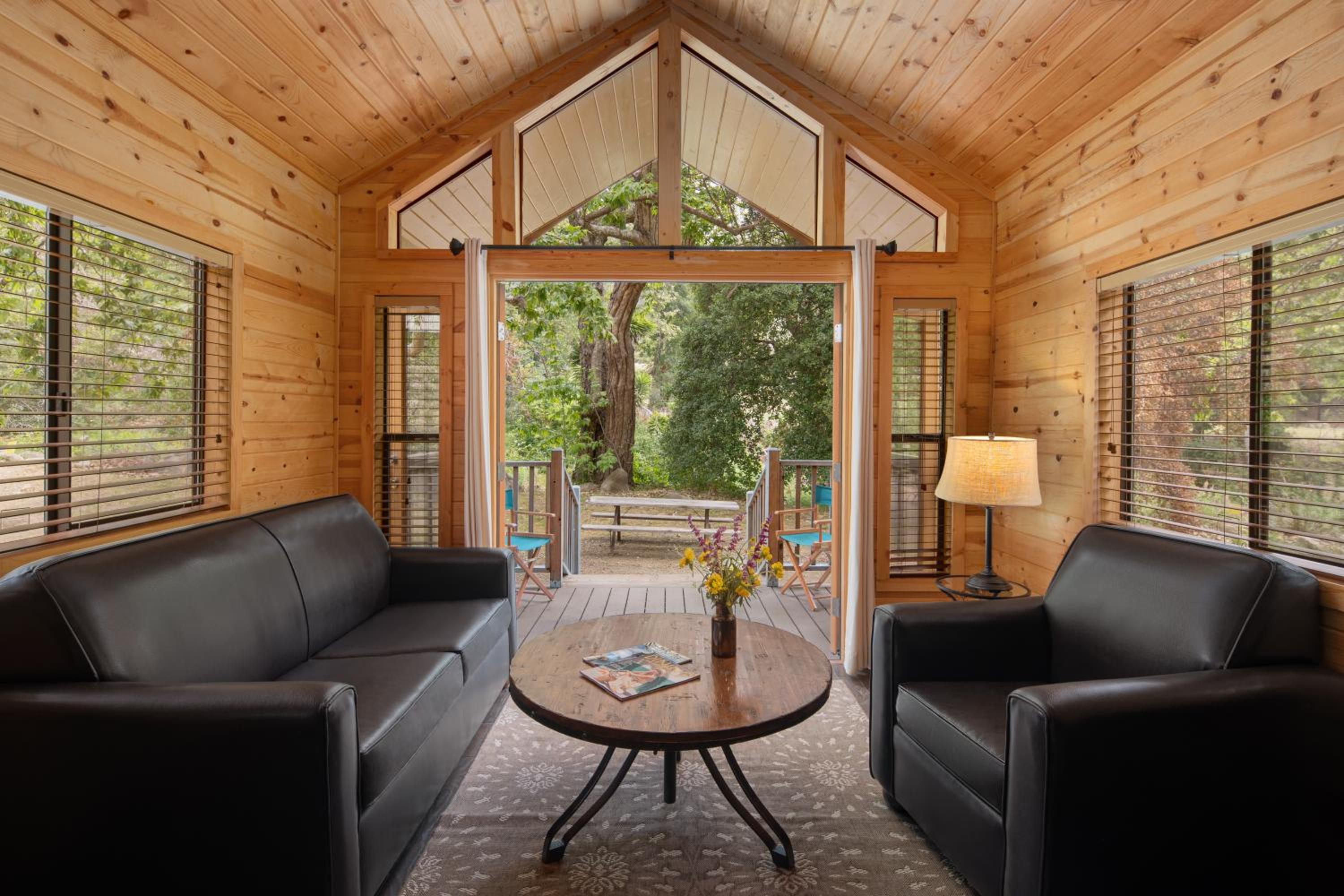 Family Room with Mountain View