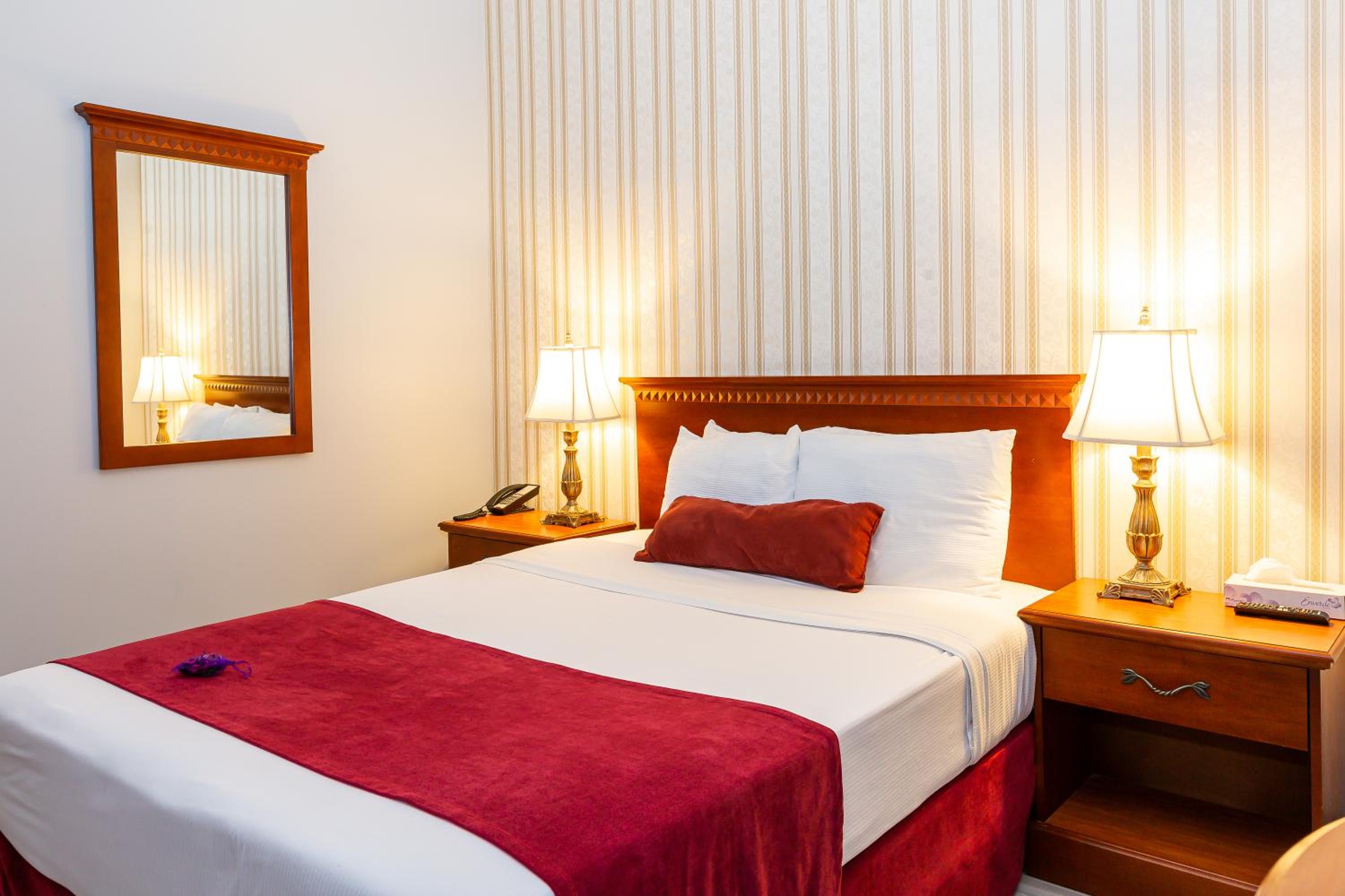 One Queen Bed Room