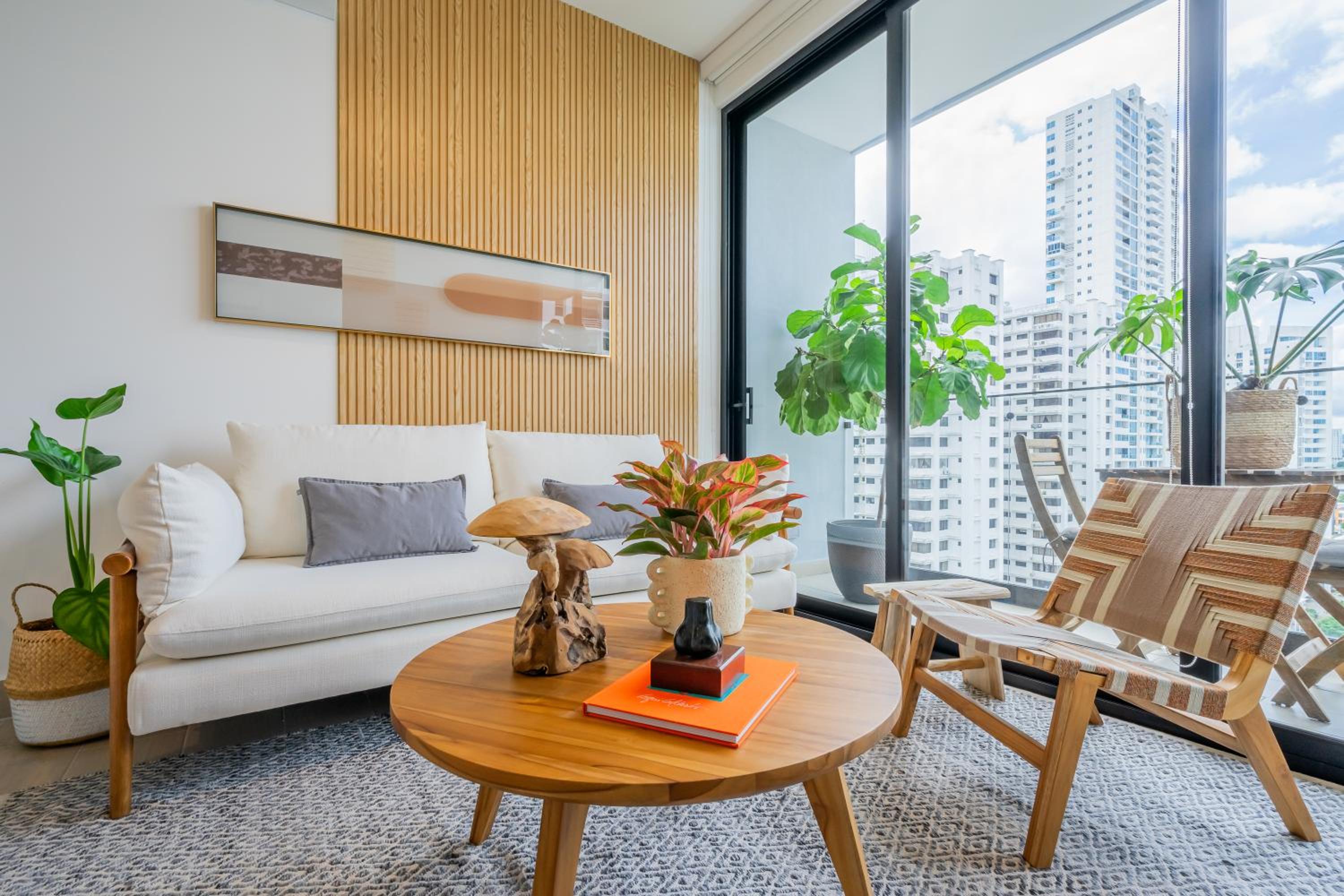 One-Bedroom Apartment with Balcony and City View