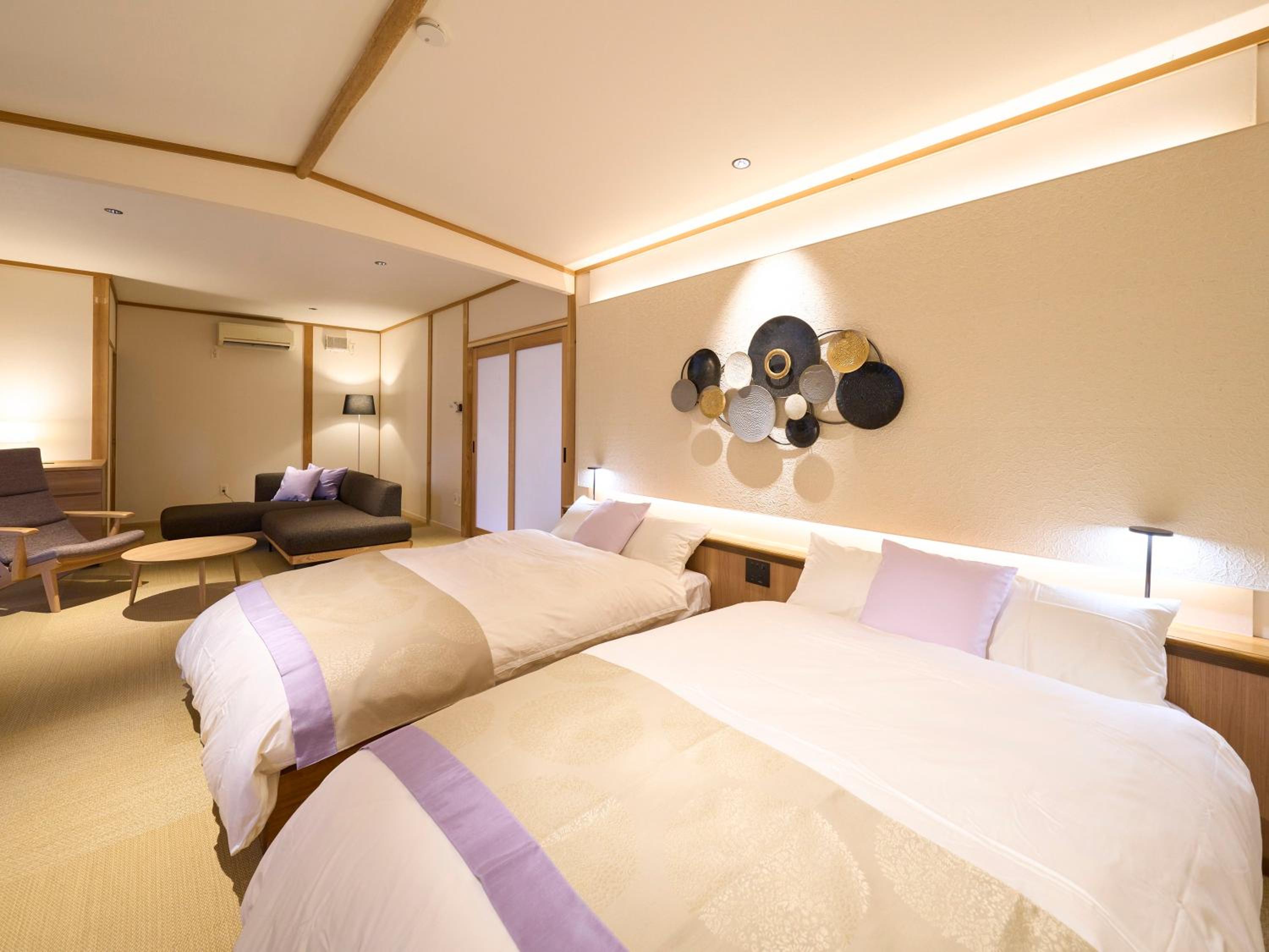 Comfort Twin Room with Open-Air Bath photo 1
