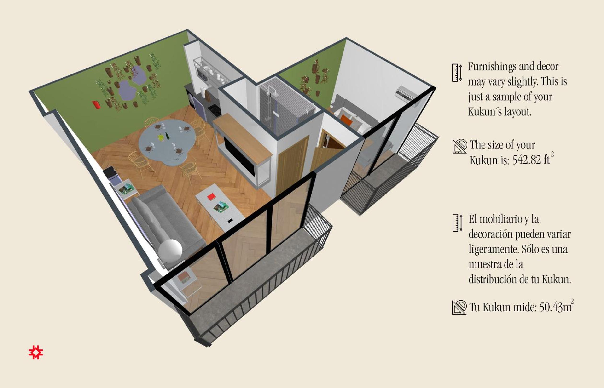 Superior One-Bedroom Apartment with Balcony - Photo 2