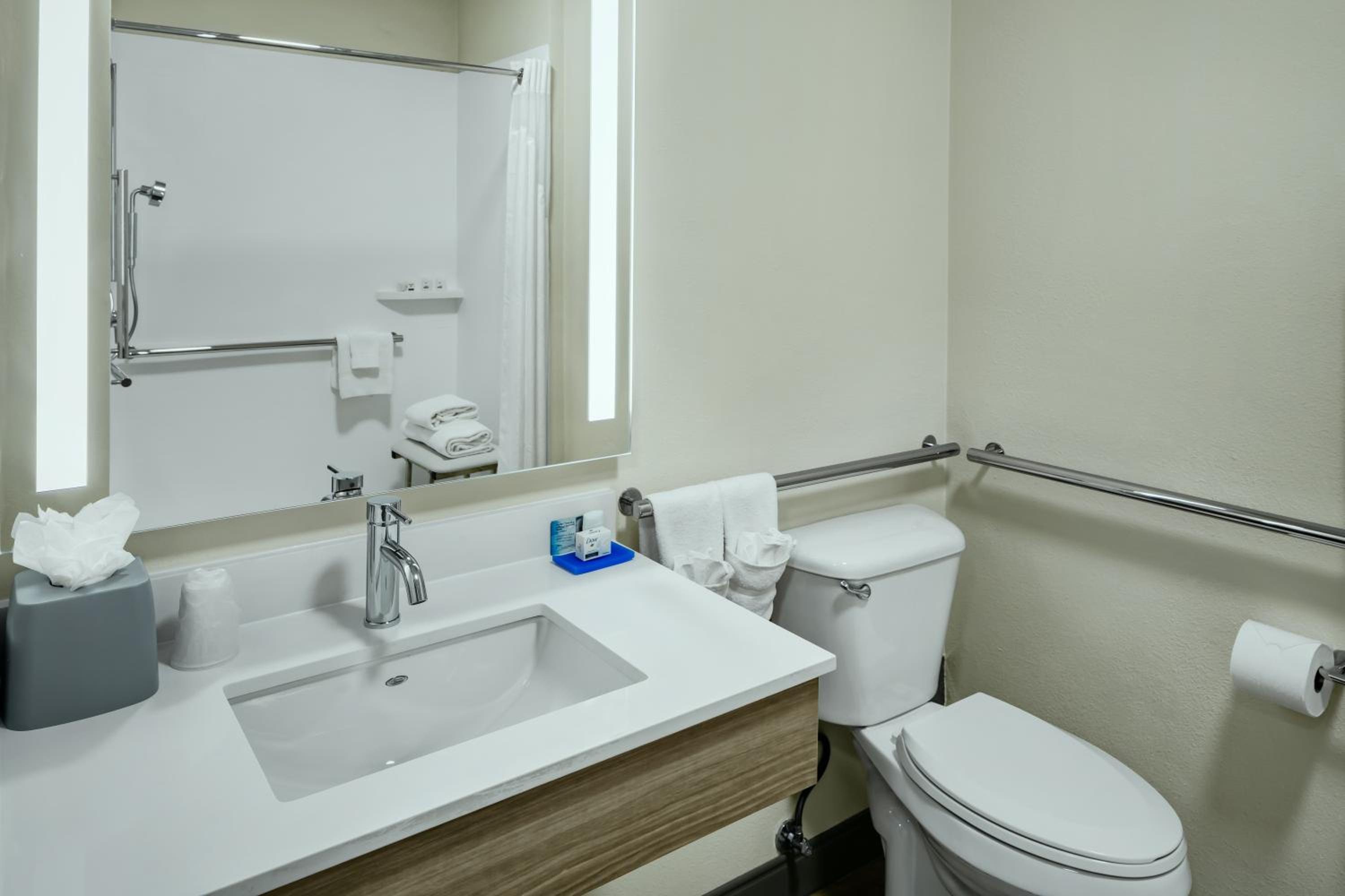 King Room with Roll in Shower - Hearing Accessible/Non-Smoking