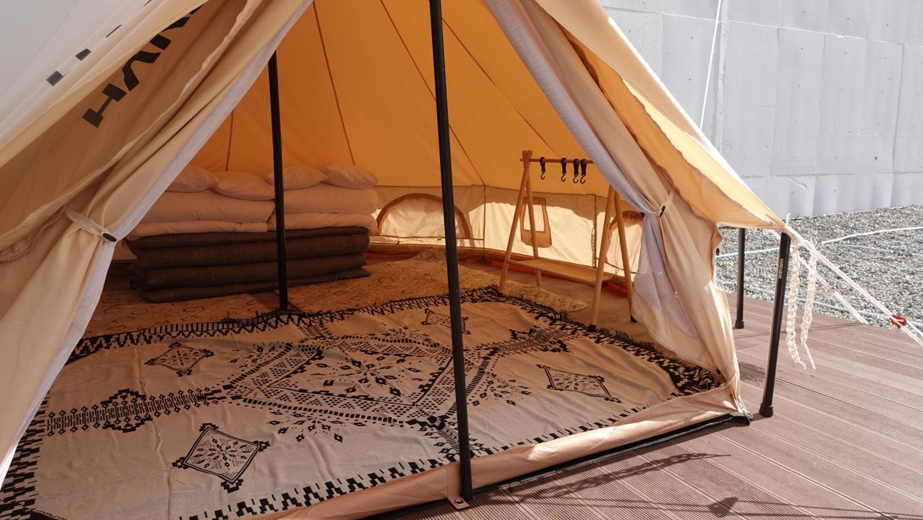 Rental camping Family zone with 2 tents photo 1