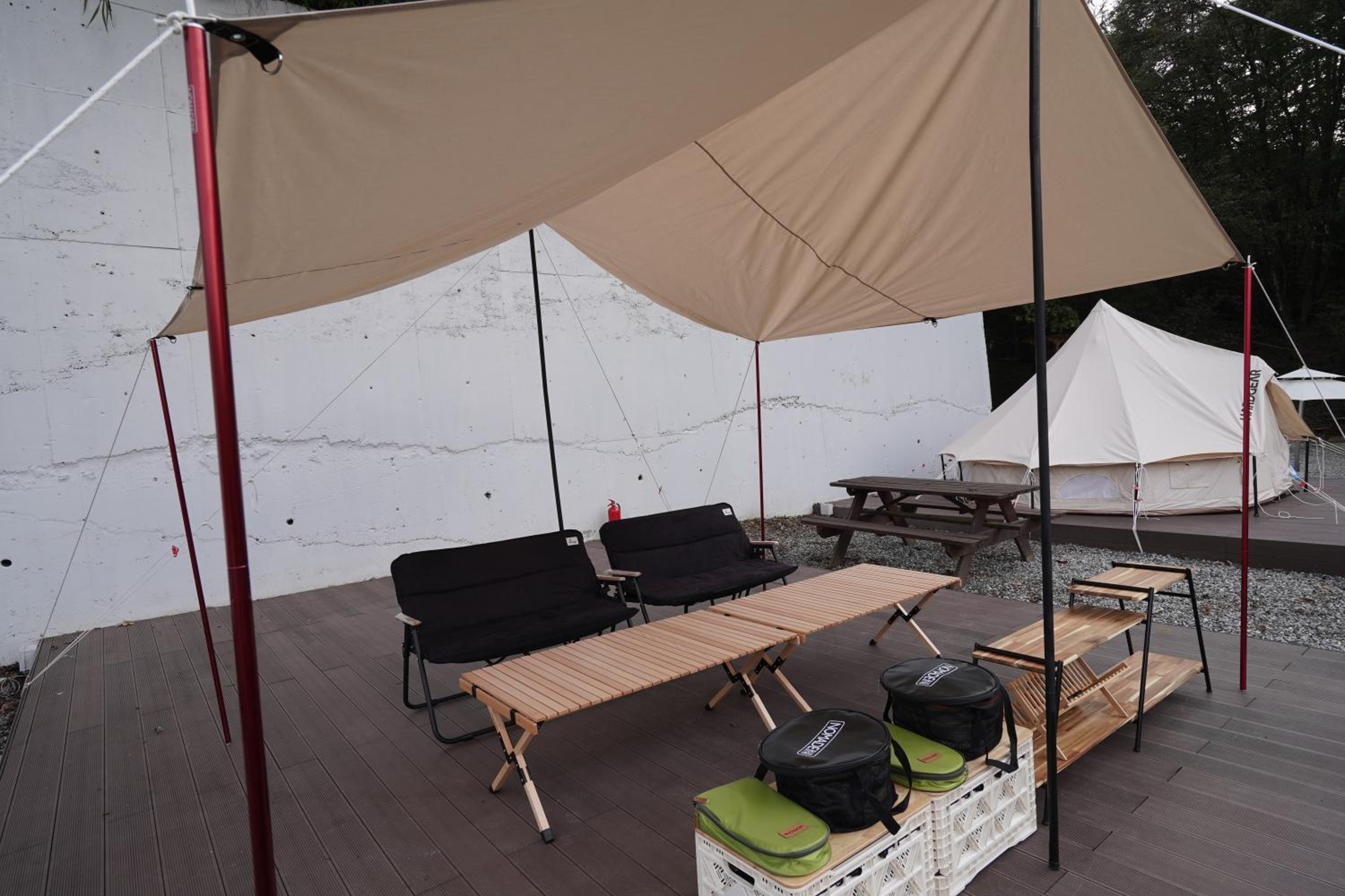 Rental camping Family zone with 2 tents photo 3