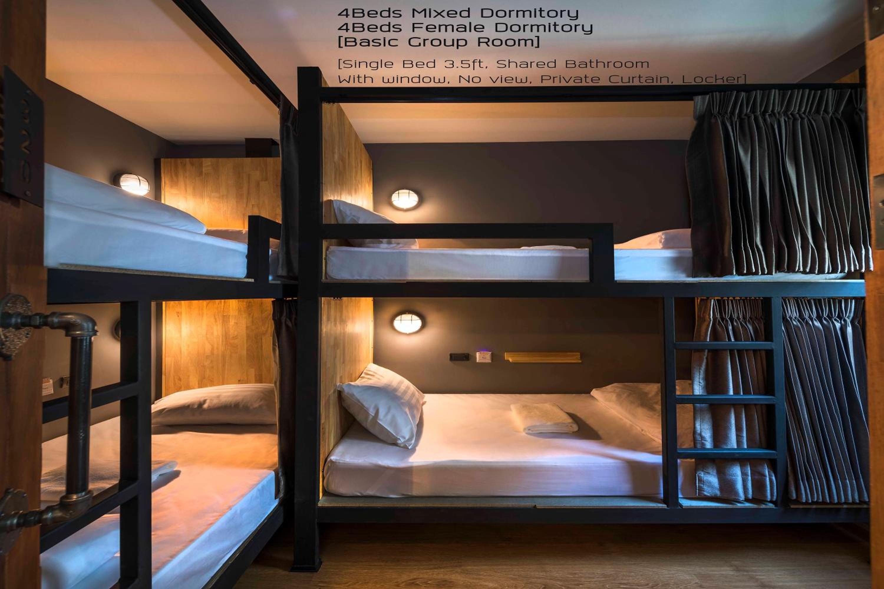 Bed in 4-Bed Female Dormitory Room photo 1
