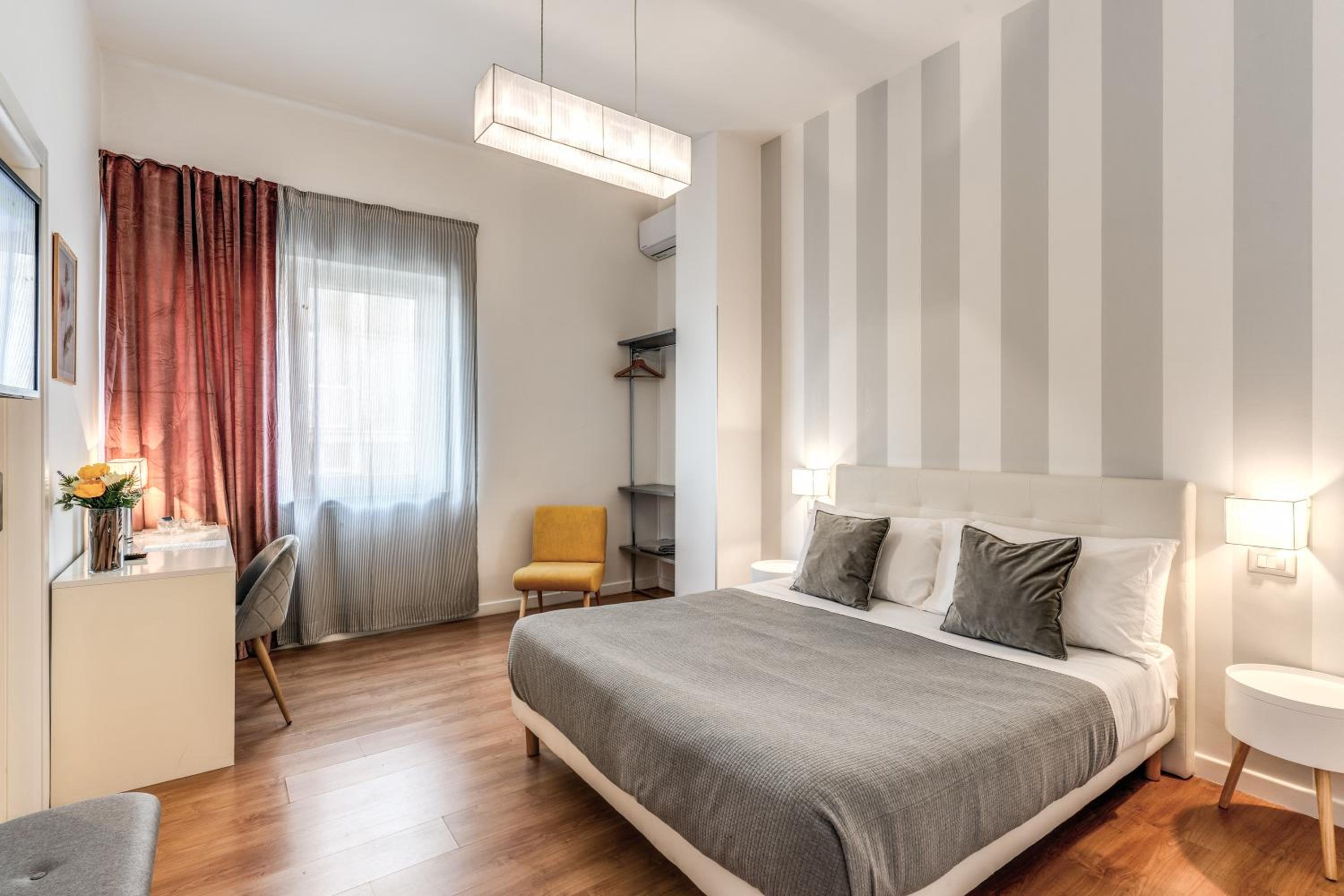 Standard Double Room with Side Sea View