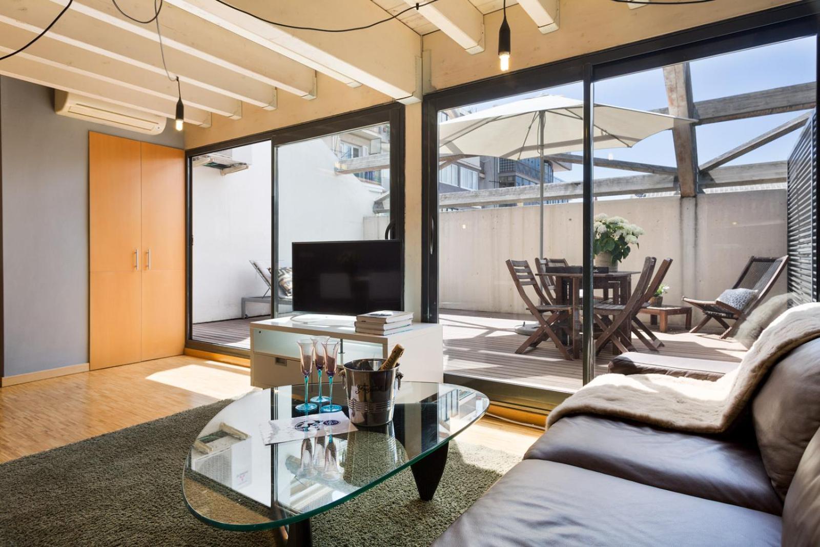 Apartamento con Terraza