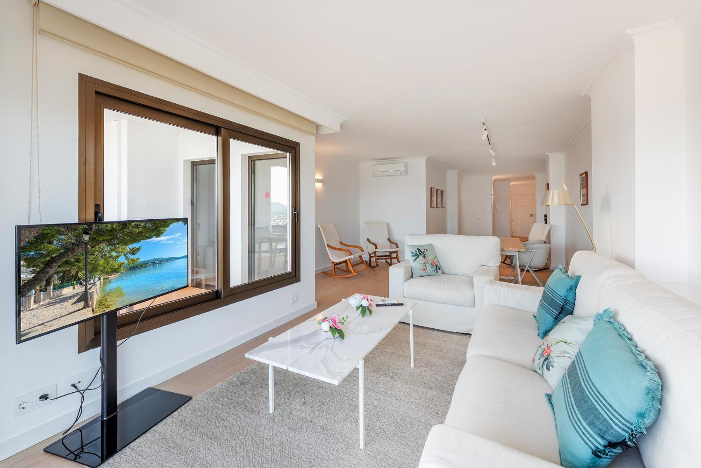Apartamento con vista al mar
