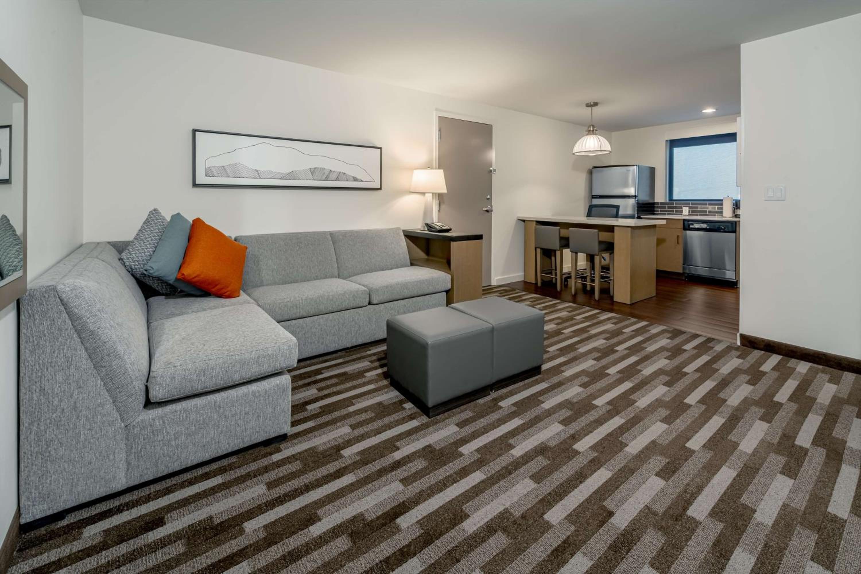 One-Bedroom King Suite with Kitchen at Hyatt House Salt Lake City Downtown in Salt Lake City