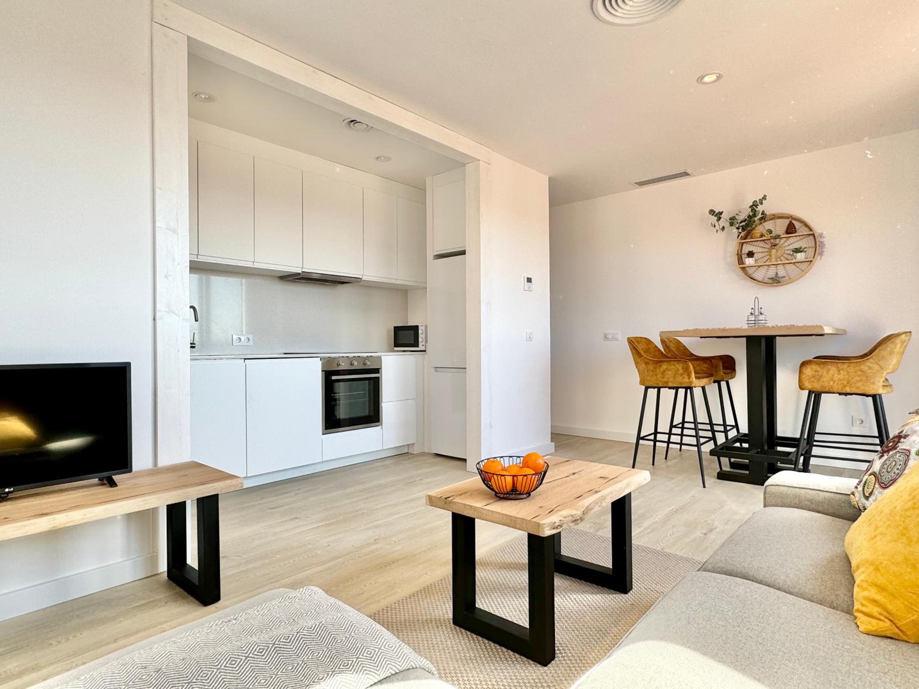 Apartamento de dos habitaciones