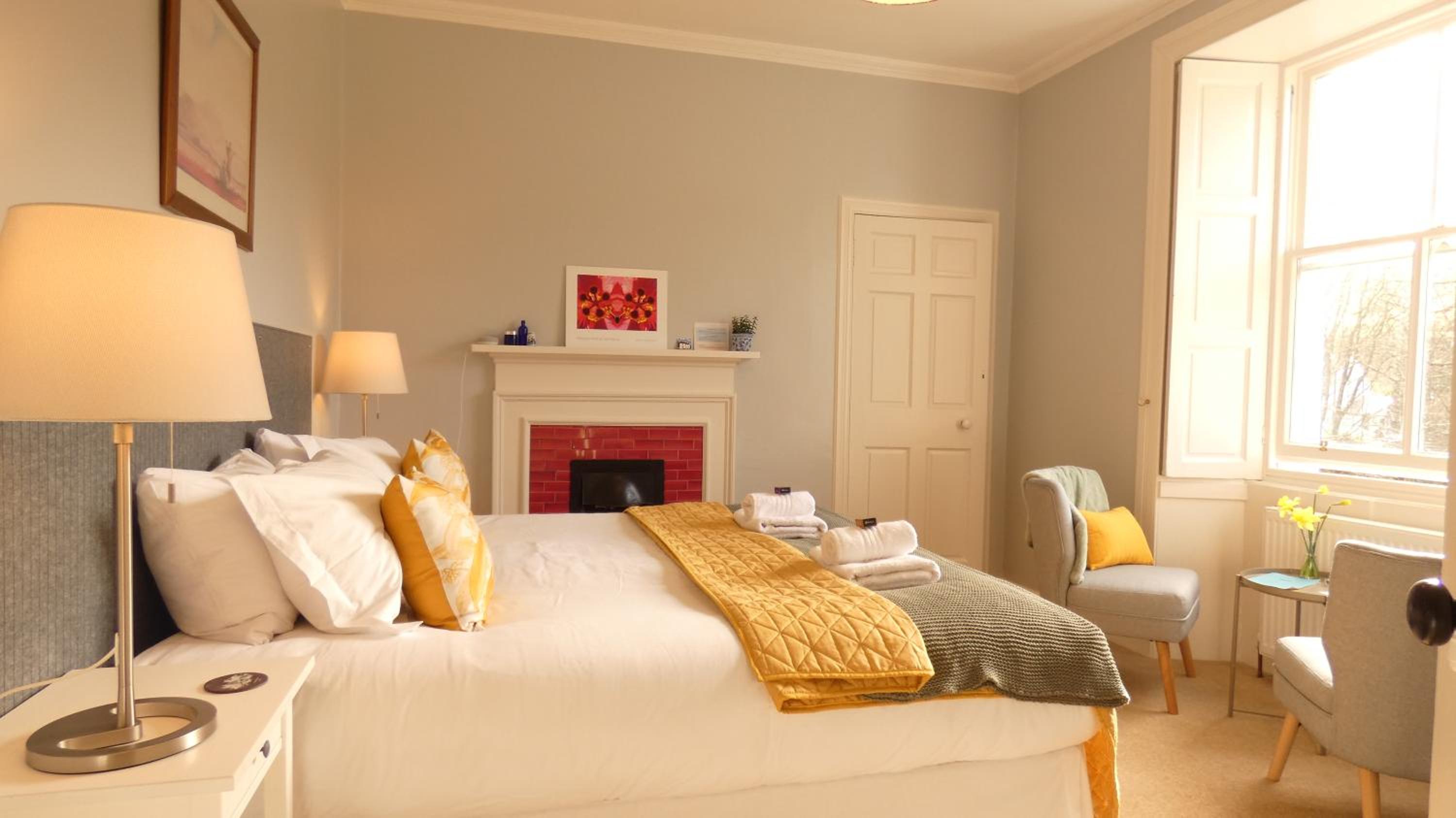 Double or Twin Room with Private External Bathroom photo 2