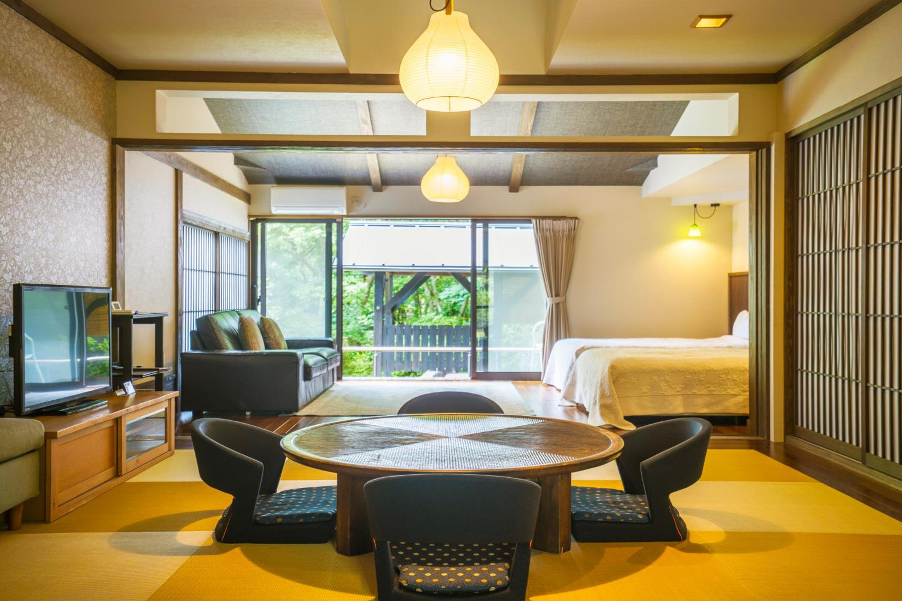 Cottage with Tatami Area and Open-Air Bath photo 1