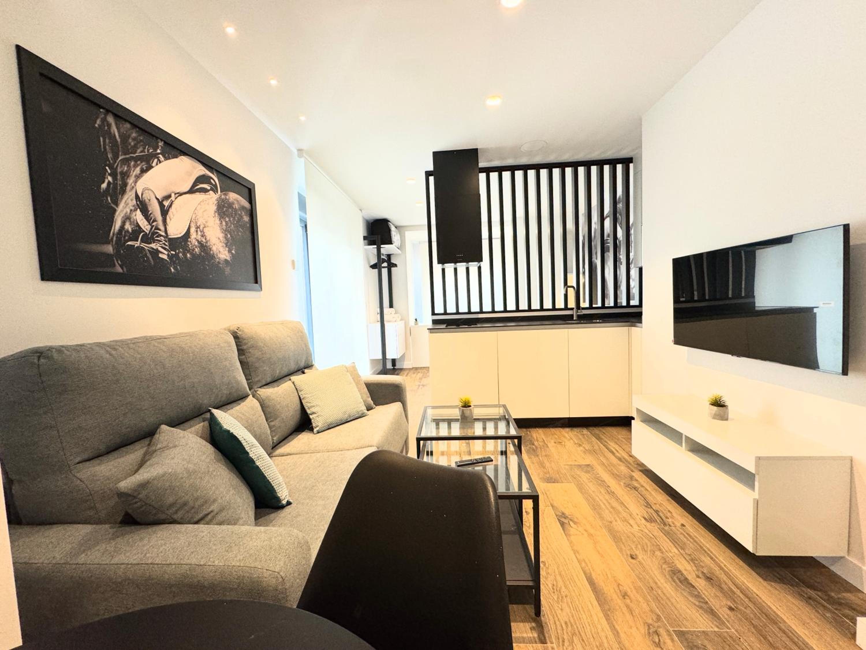 Estudio con terraza