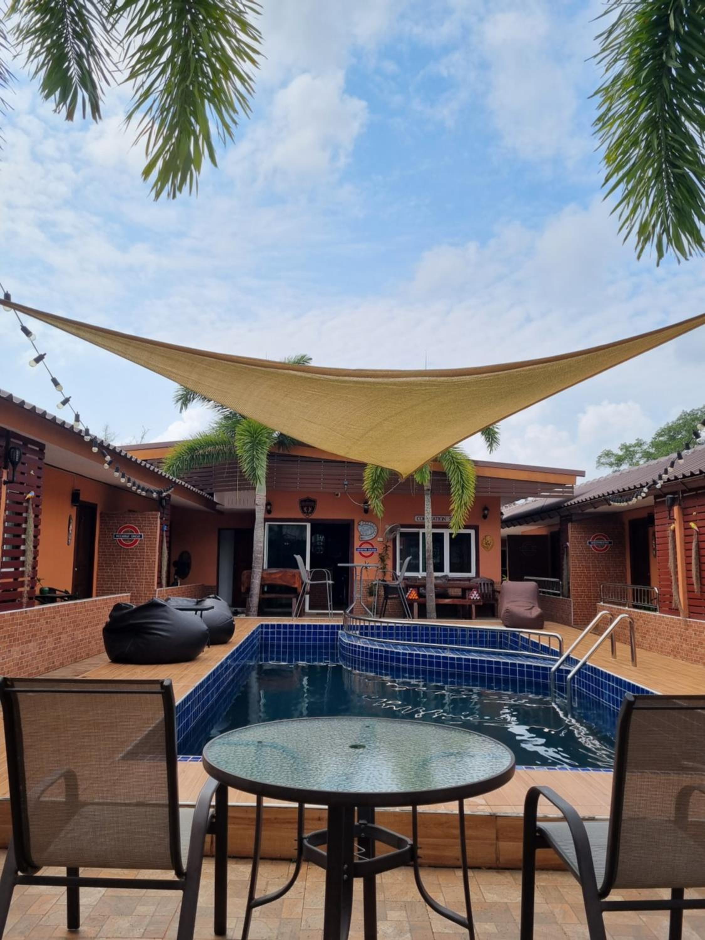 Twin Room With Pool View photo 2