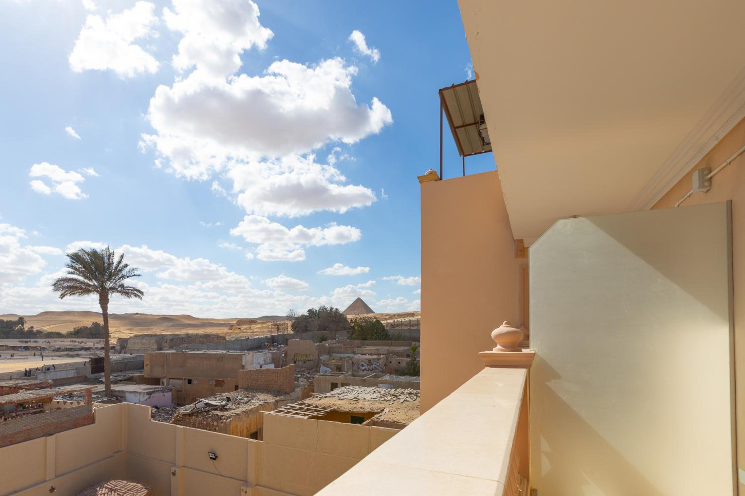 Superior Twin with Partial Pyramids View & Terrace photo 3