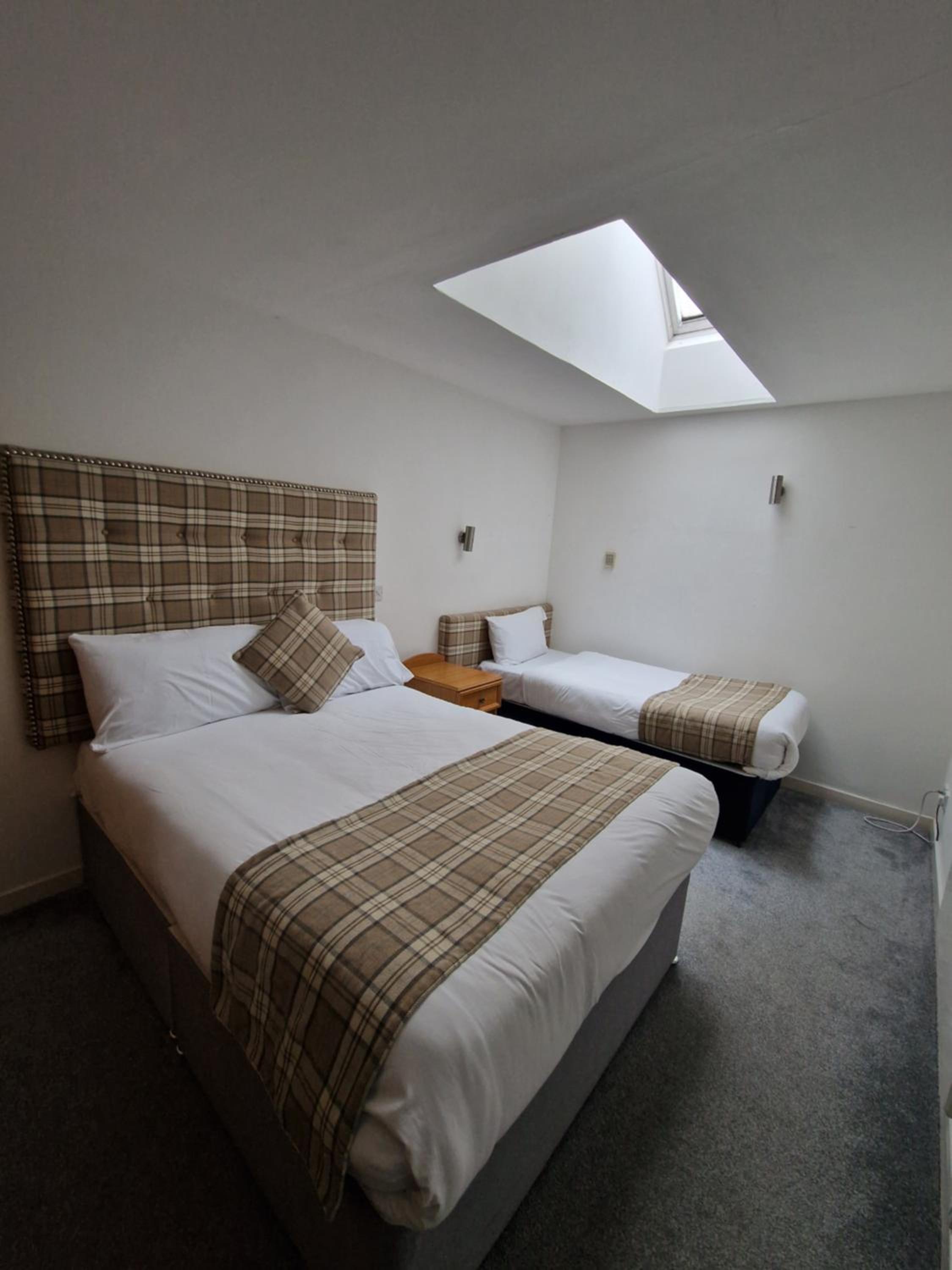 Family Room with Skylight