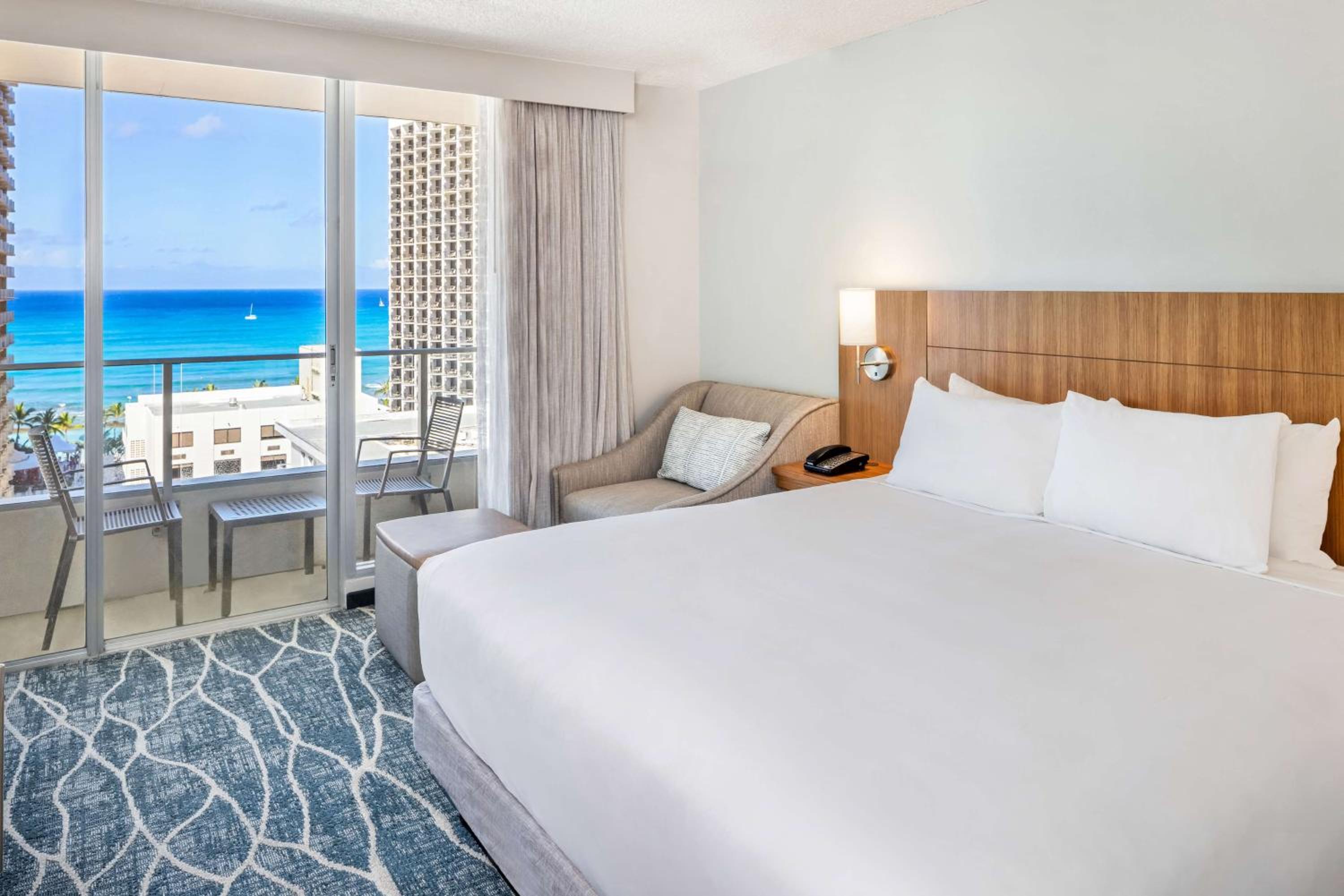 King Room with Sofa Bed and Ocean View