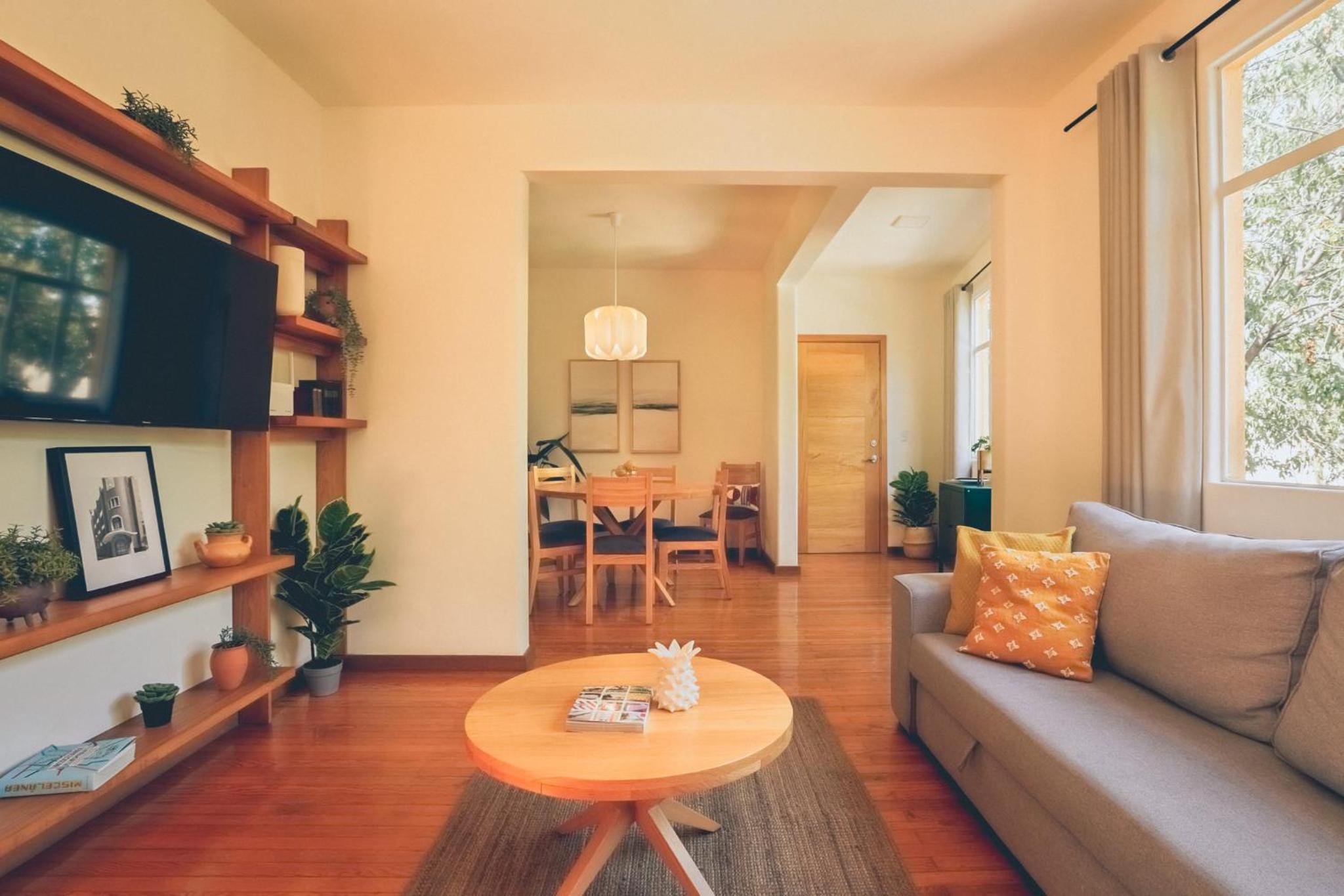 Apartment with Garden View