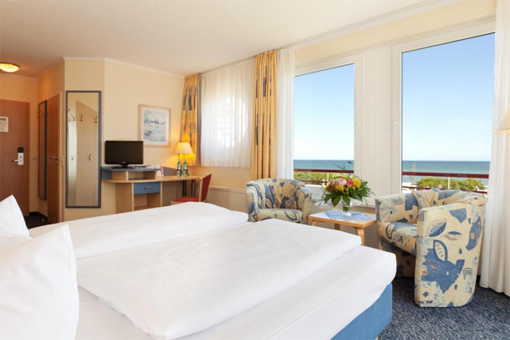 Double Room with Side Sea View