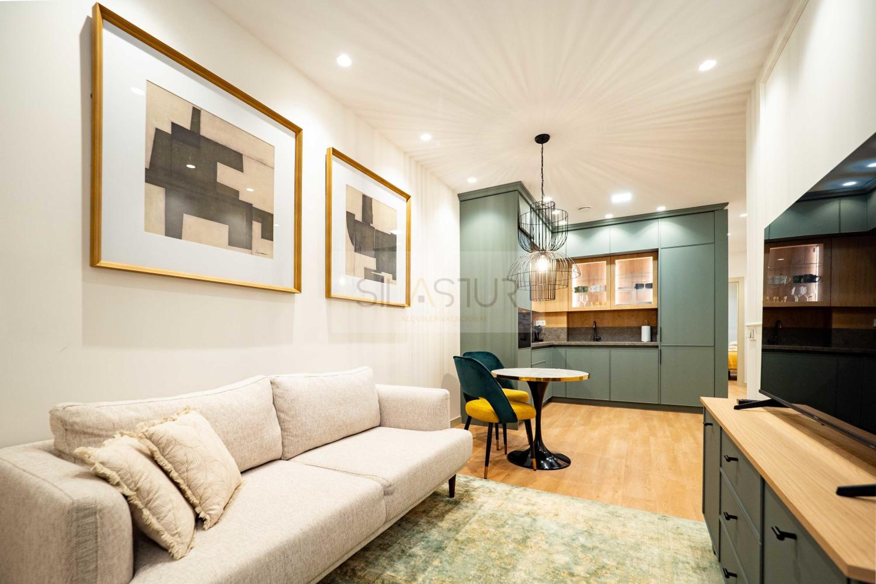 Apartamento de dos habitaciones