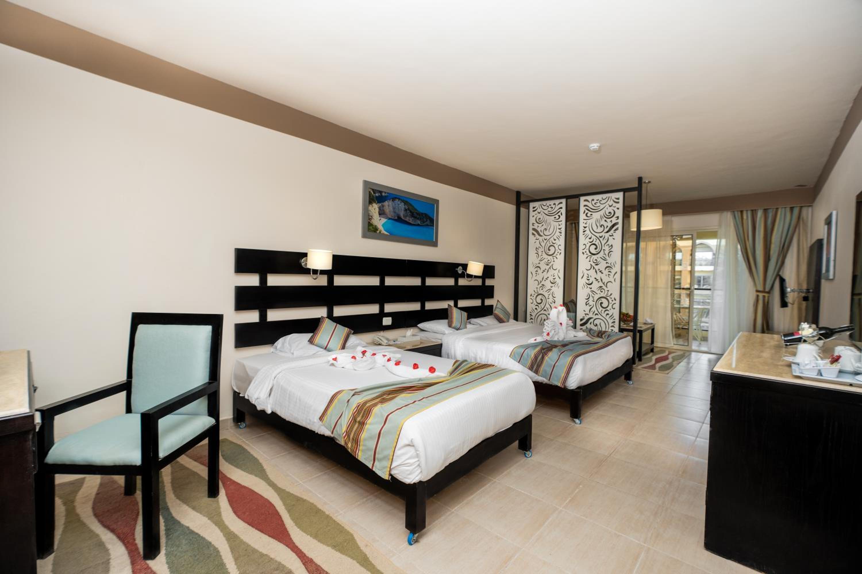 Double or Twin Room with Pool View