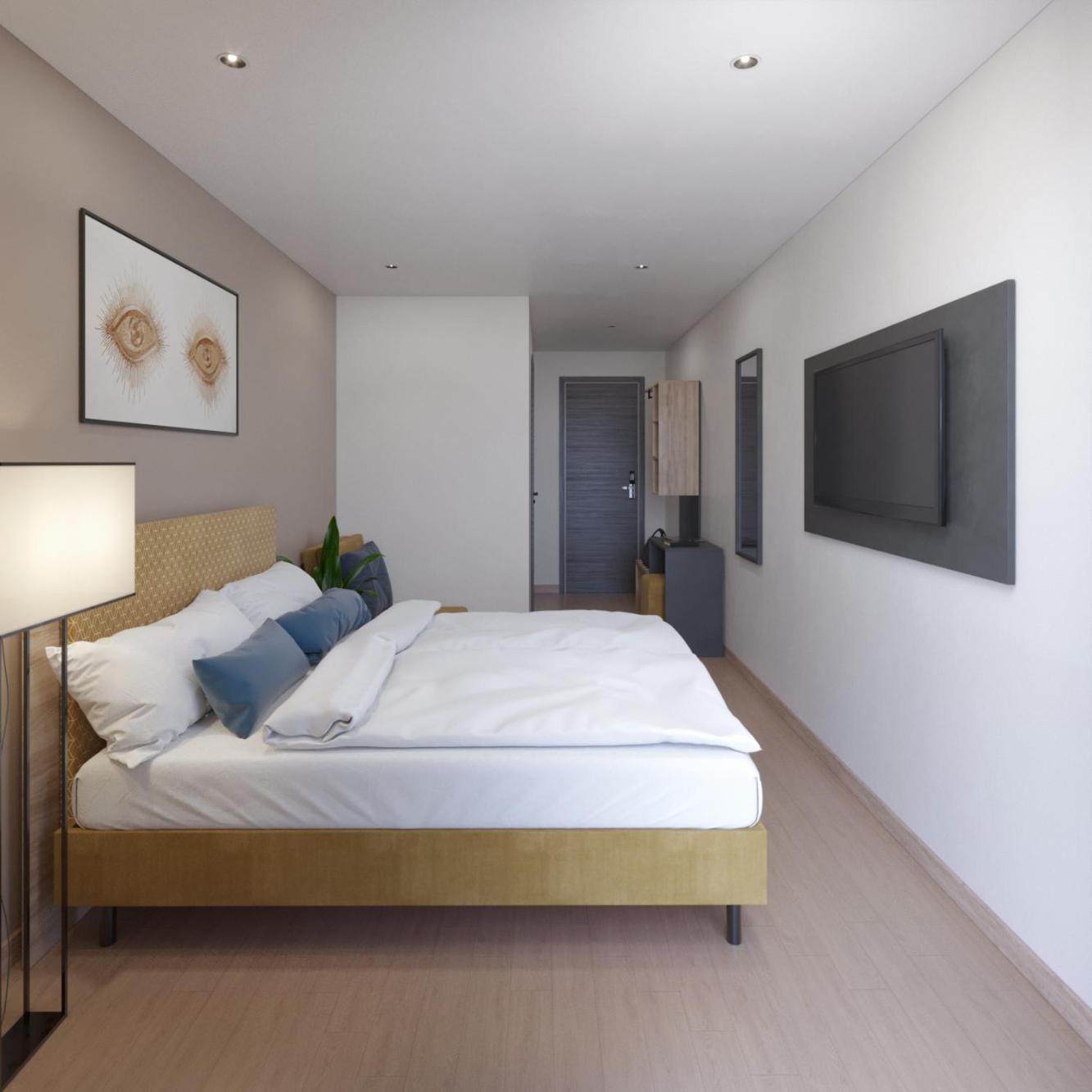 Single Room with Private Bathroom